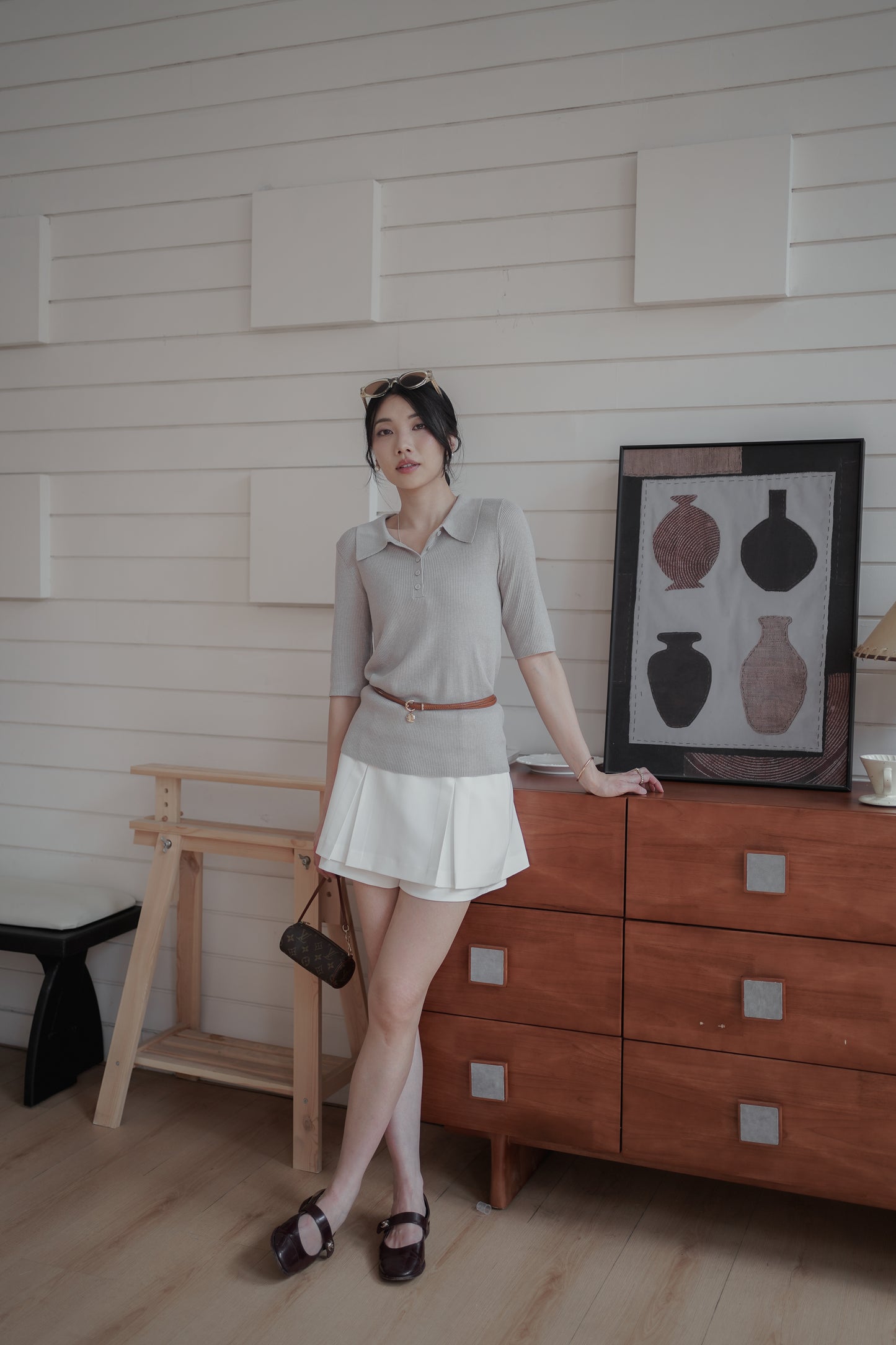 𝐌𝐚𝐲 Classy Ribbed Polo