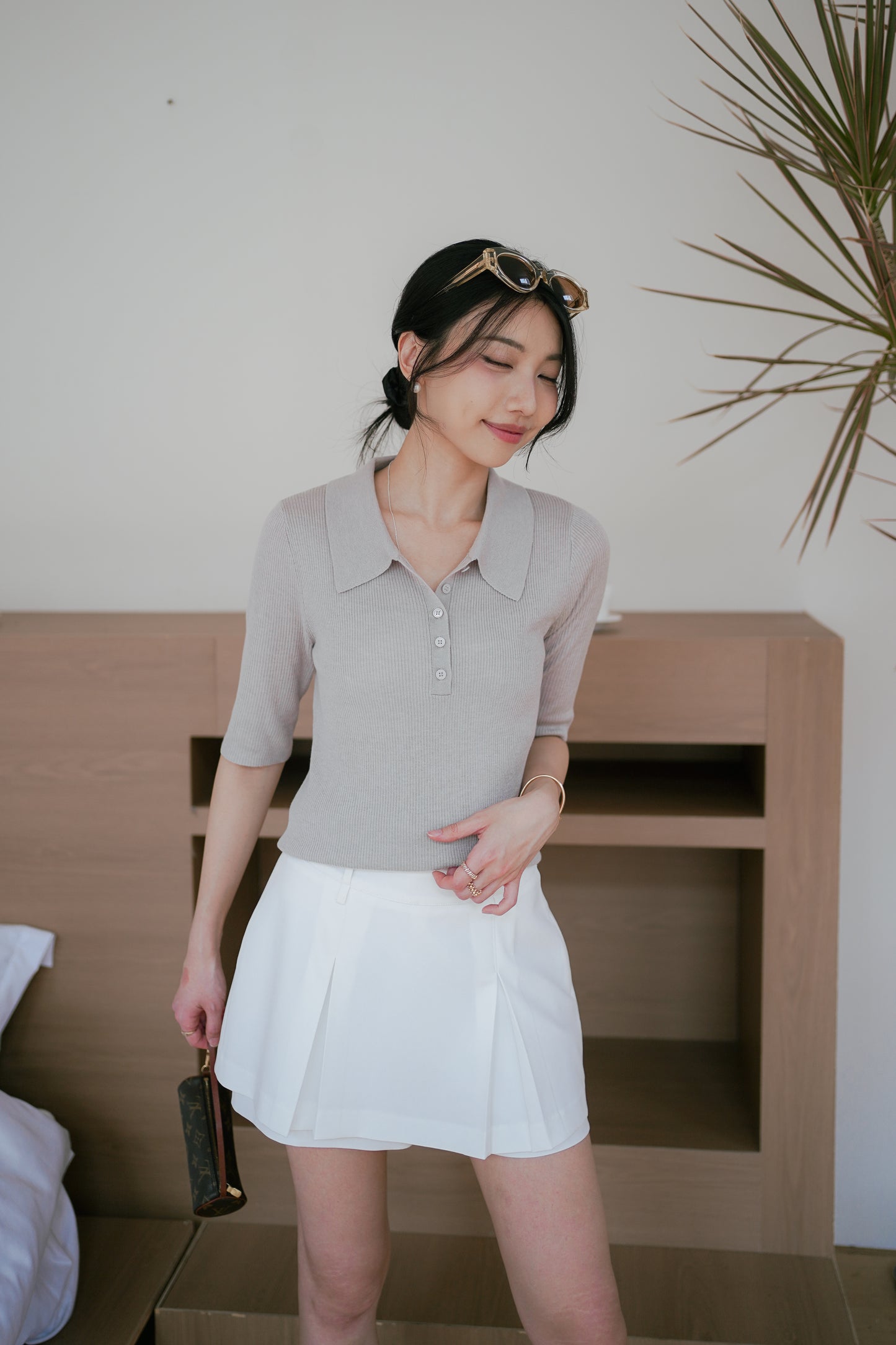 𝐌𝐚𝐲 Classy Ribbed Polo