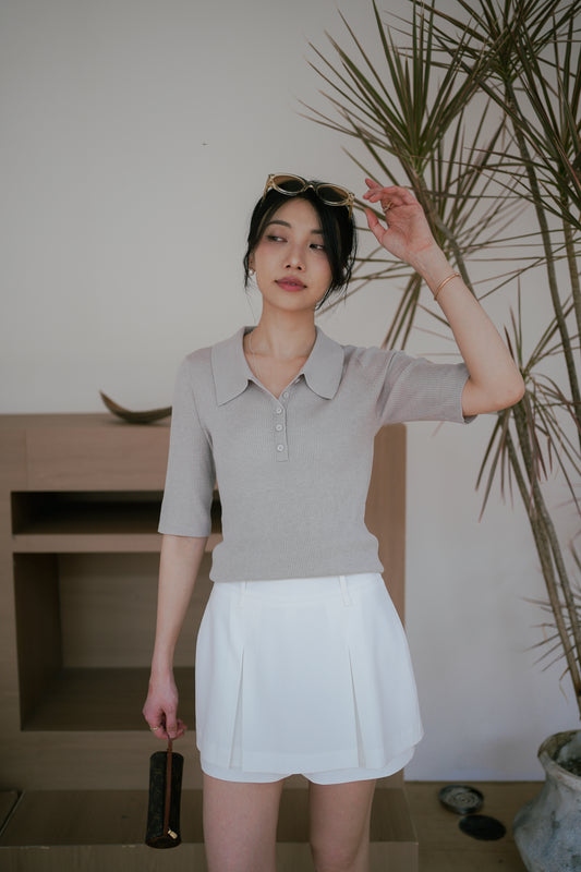 𝐌𝐚𝐲 Classy Ribbed Polo