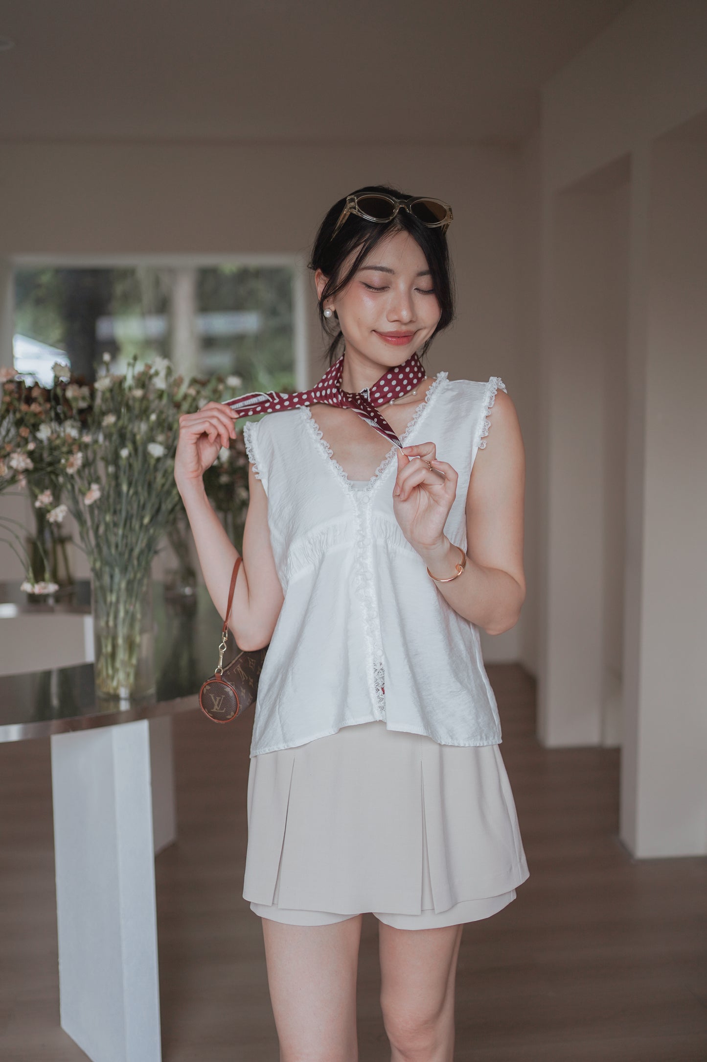 𝐌𝐚𝐲 Light Vintage Blouse