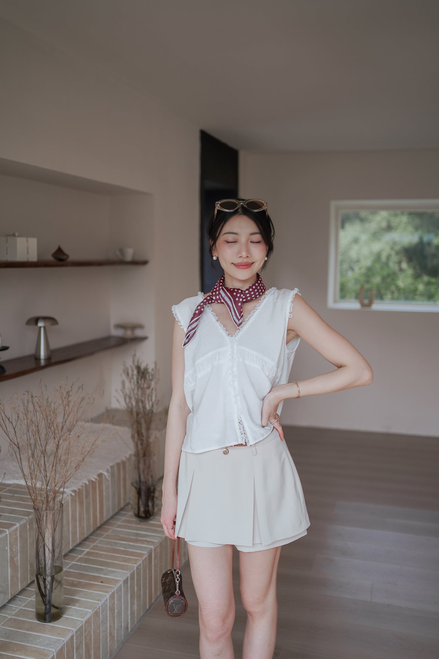 𝐌𝐚𝐲 Light Vintage Blouse