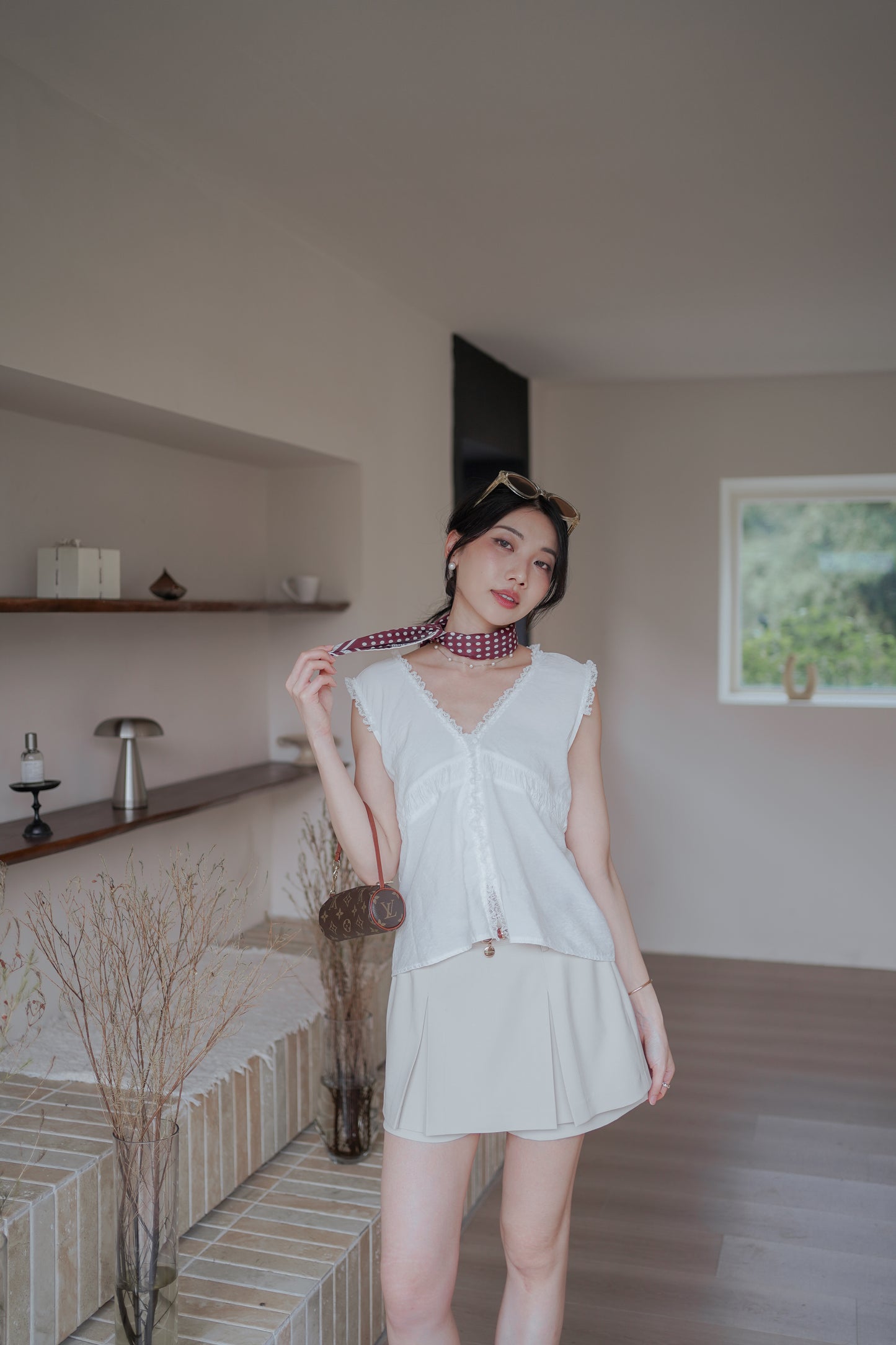 𝐌𝐚𝐲 Light Vintage Blouse