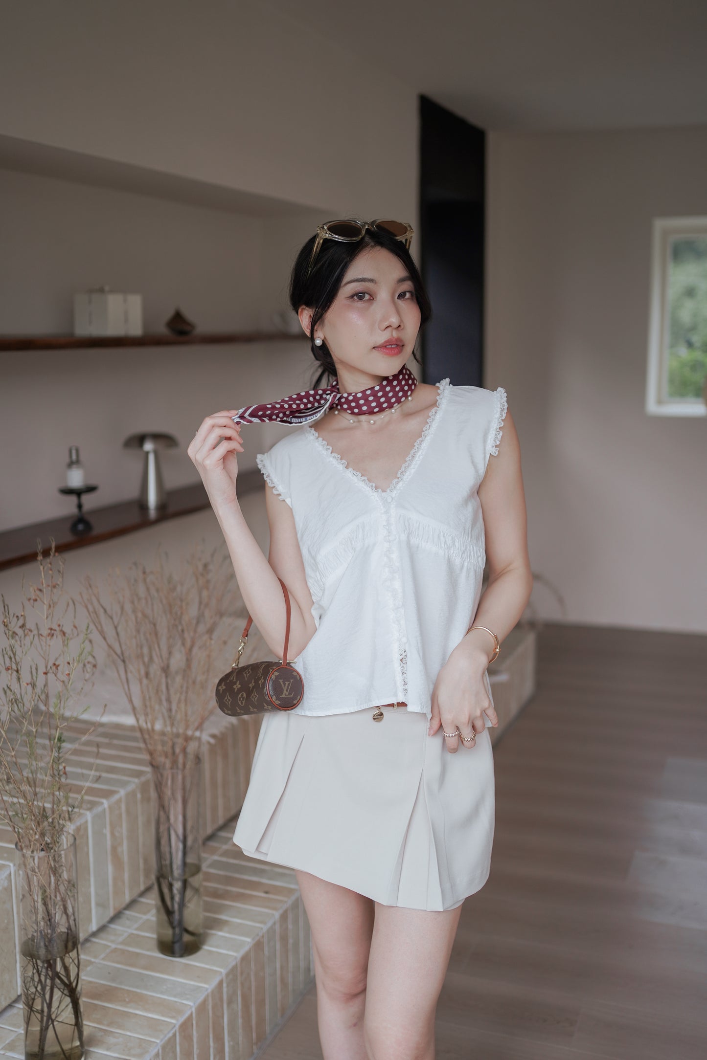 𝐌𝐚𝐲 Light Vintage Blouse