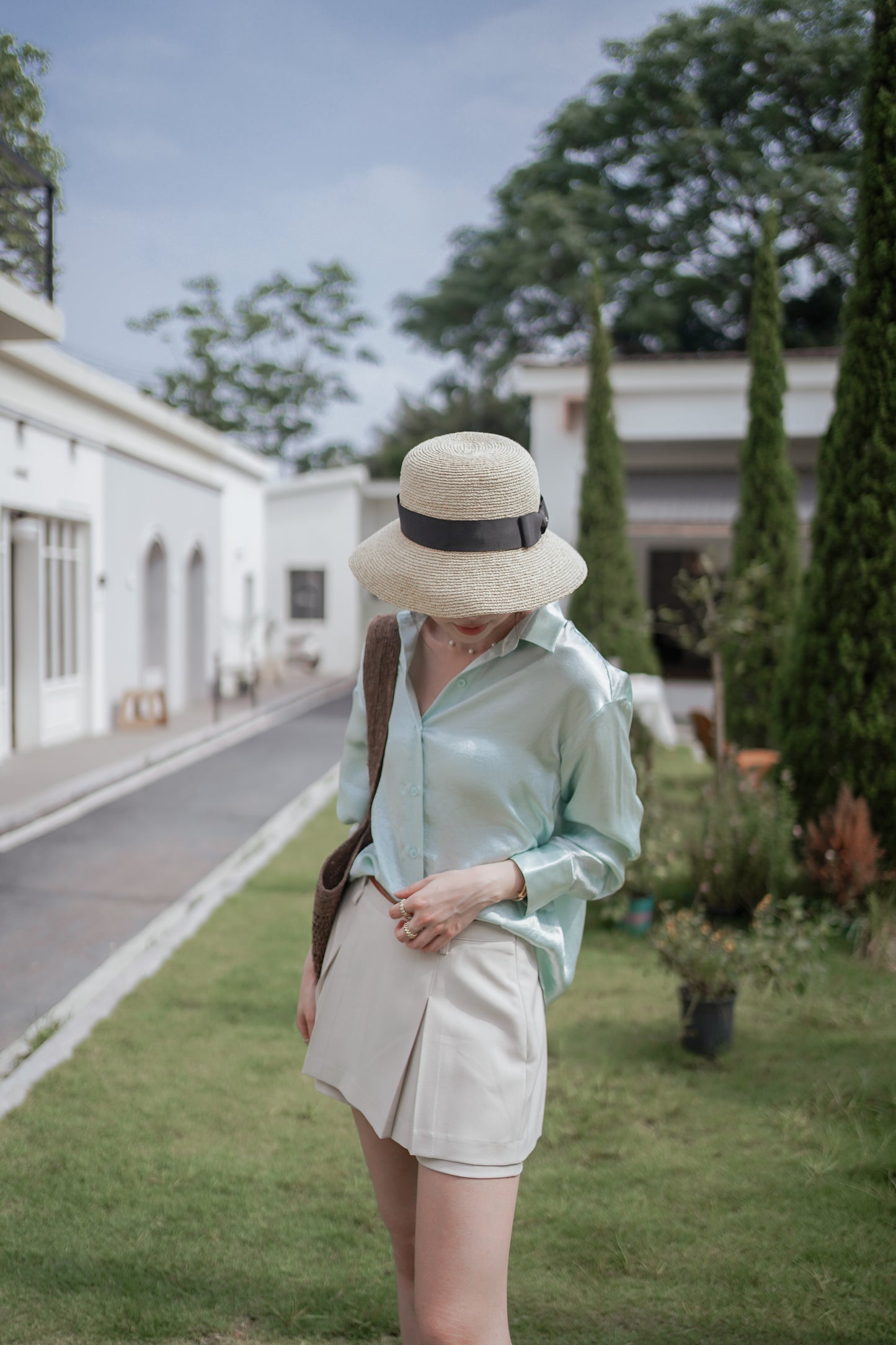 𝐌𝐚𝐲 Satin Silky Blouse