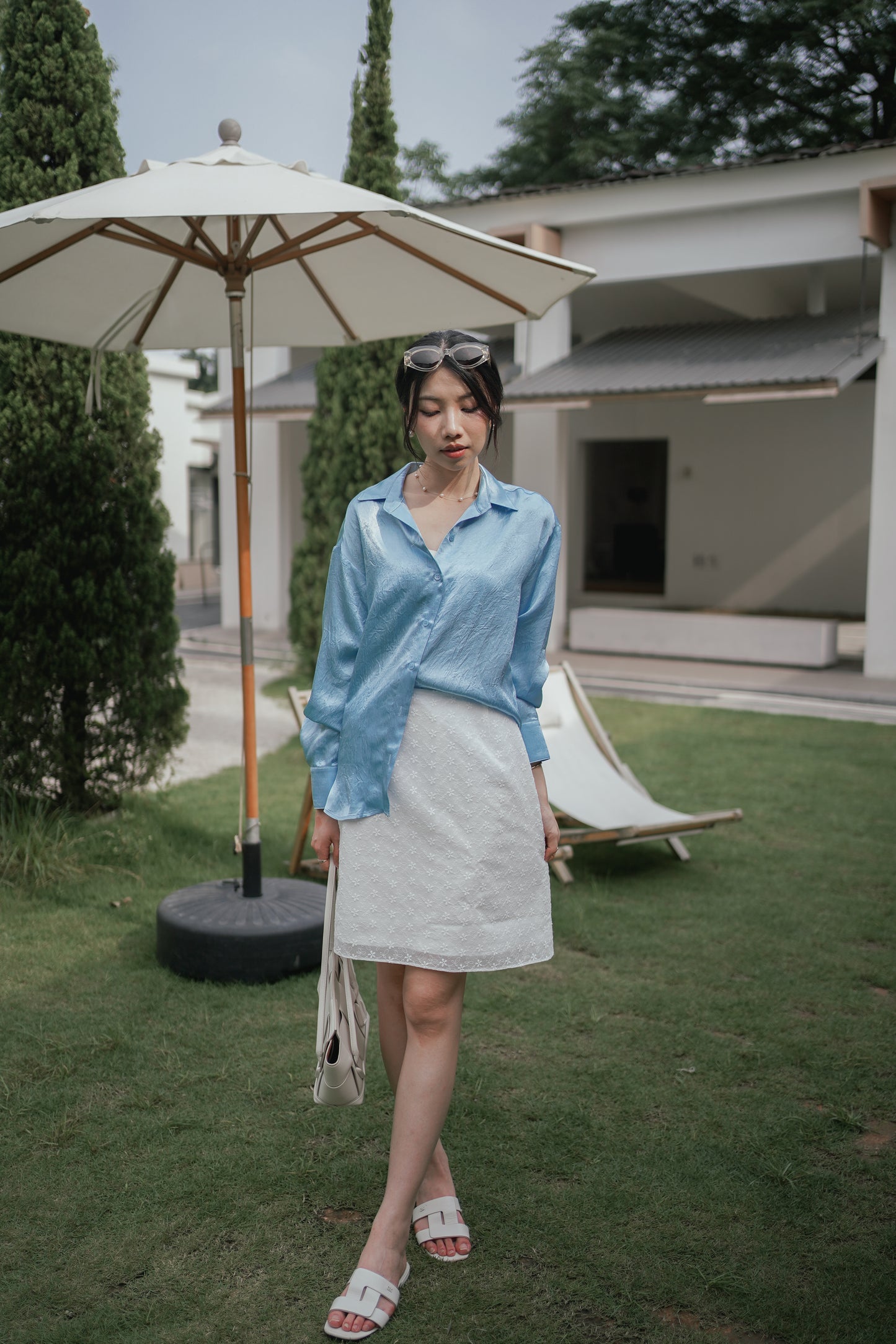 𝐌𝐚𝐲 Satin Silky Blouse