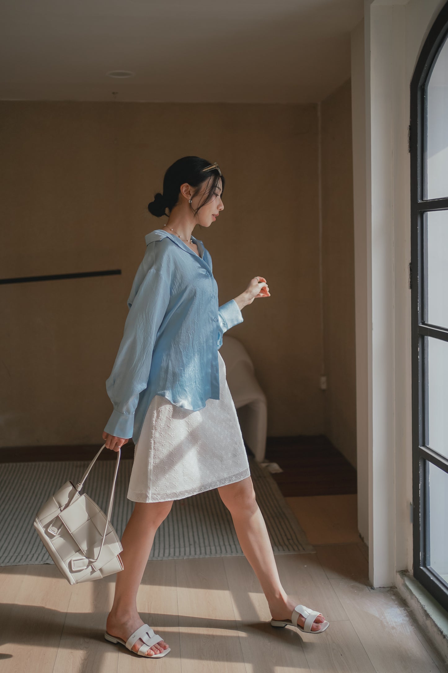 𝐌𝐚𝐲 Satin Silky Blouse