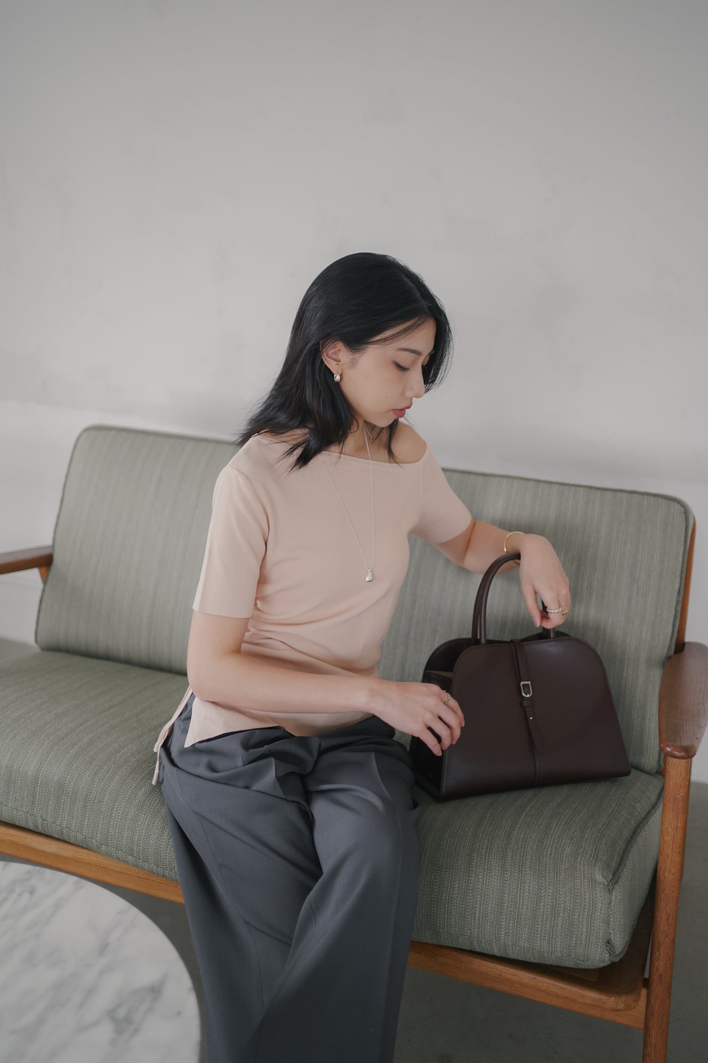 𝐌𝐚𝐲 Asymmetric Drawstring Top