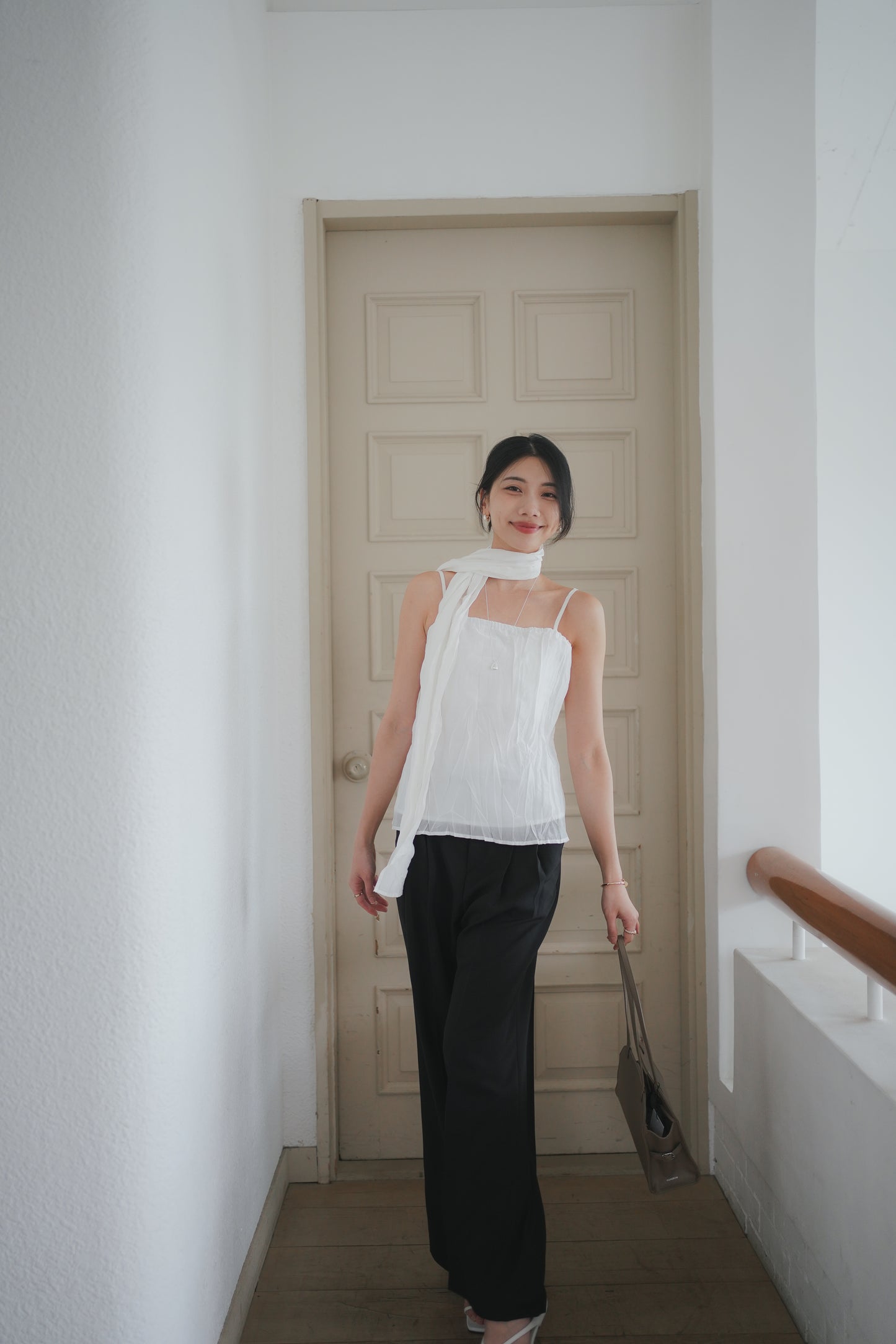𝐌𝐚𝐲 〖老錢風｜涼感免熨〗 Modern Double Tuck Trousers
