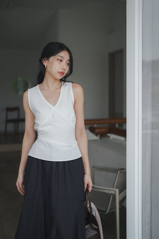 𝐌𝐚𝐲 〖優雅隨性｜立體織紋〗Sylvie Textured Topᵇᵉˢᵗ ⁱᵗᵉᵐ