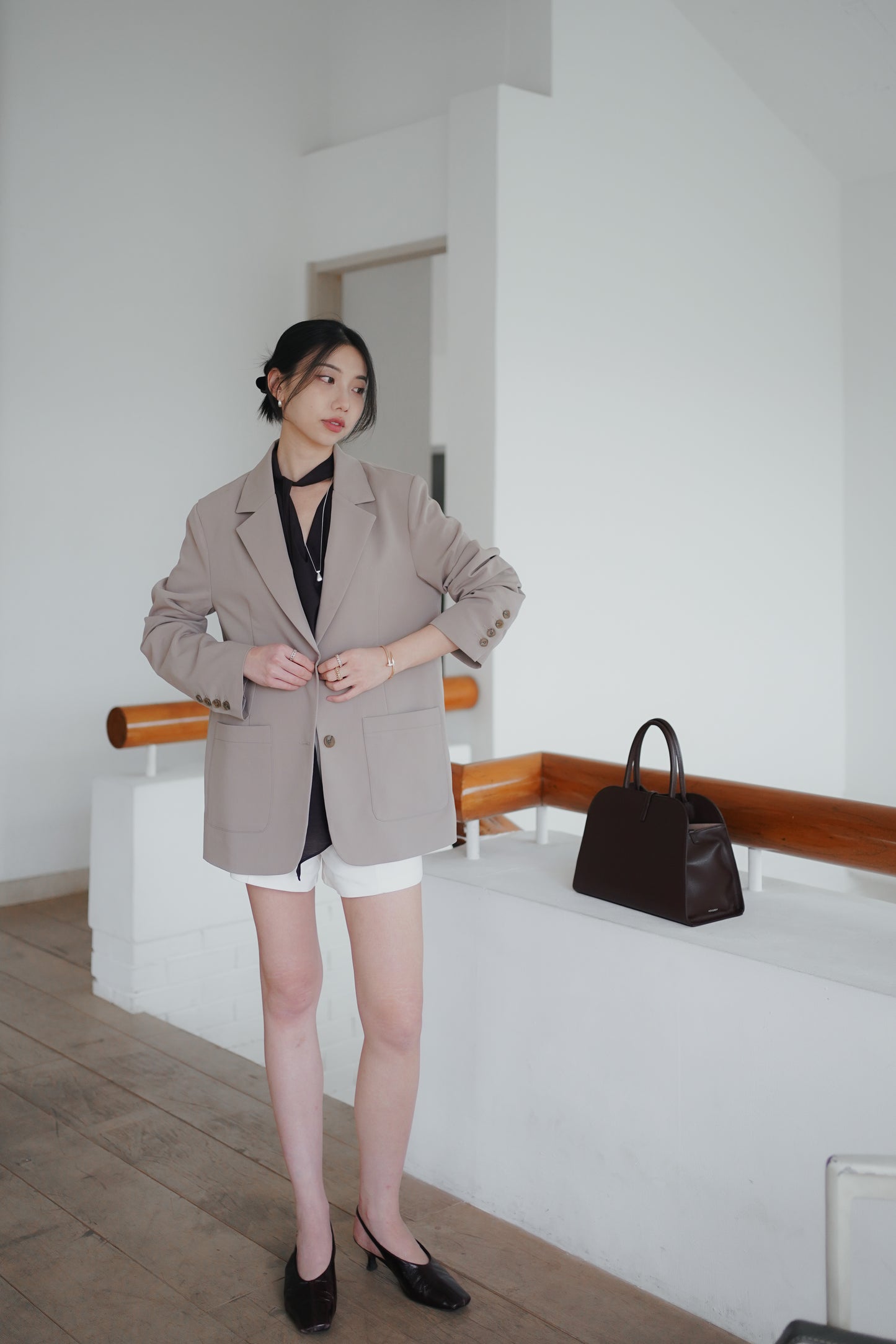 𝐌𝐚𝐲【Kedi Made | 免熨超薄無肩墊】Air Ease Lightweight Blazer ᵇᵉˢᵗ ⁱᵗᵉᵐ