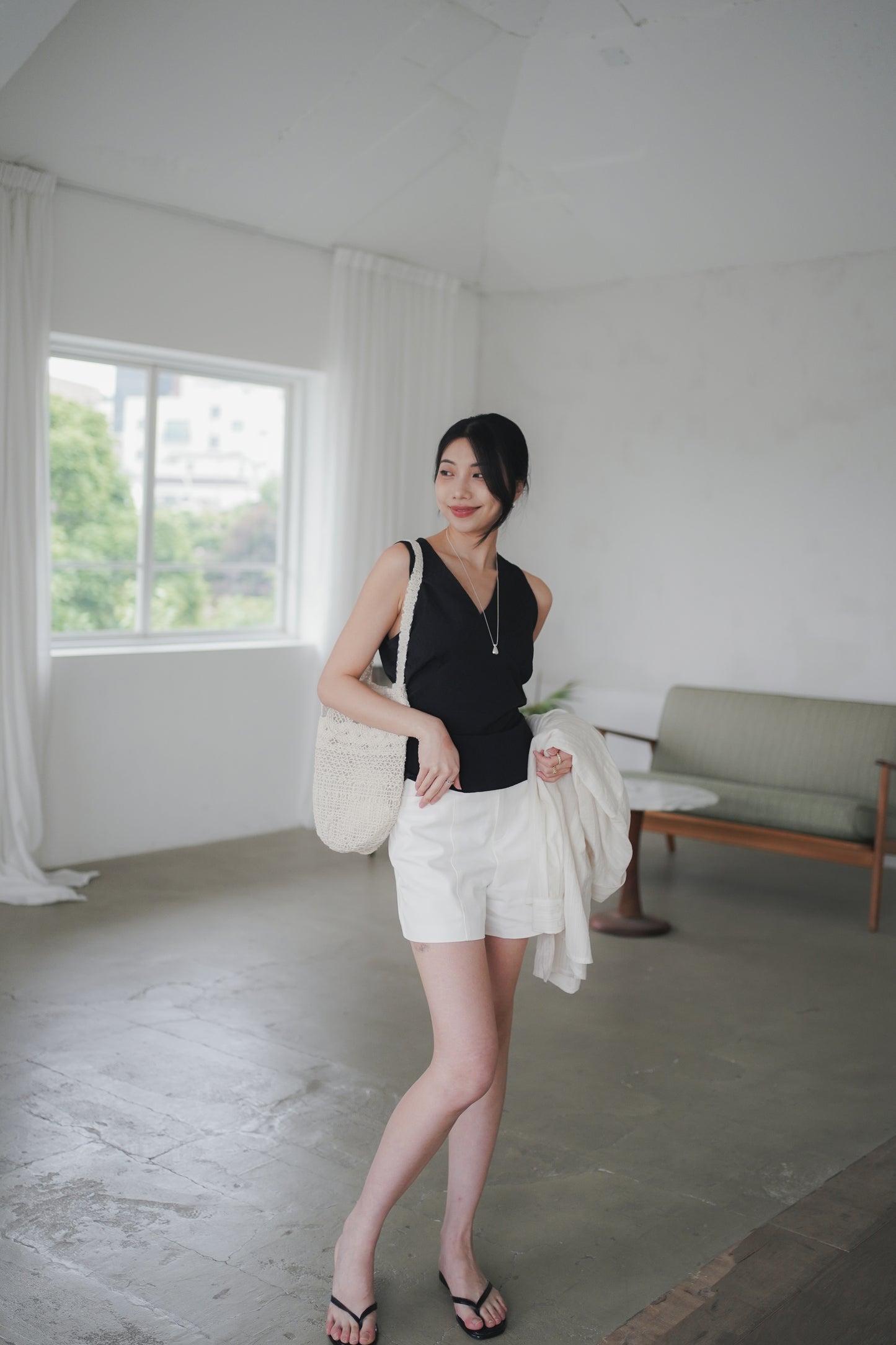 𝐌𝐚𝐲 〖都會俐落｜附皮帶〗Classic Belted Shortsᵇᵉˢᵗ ⁱᵗᵉᵐ