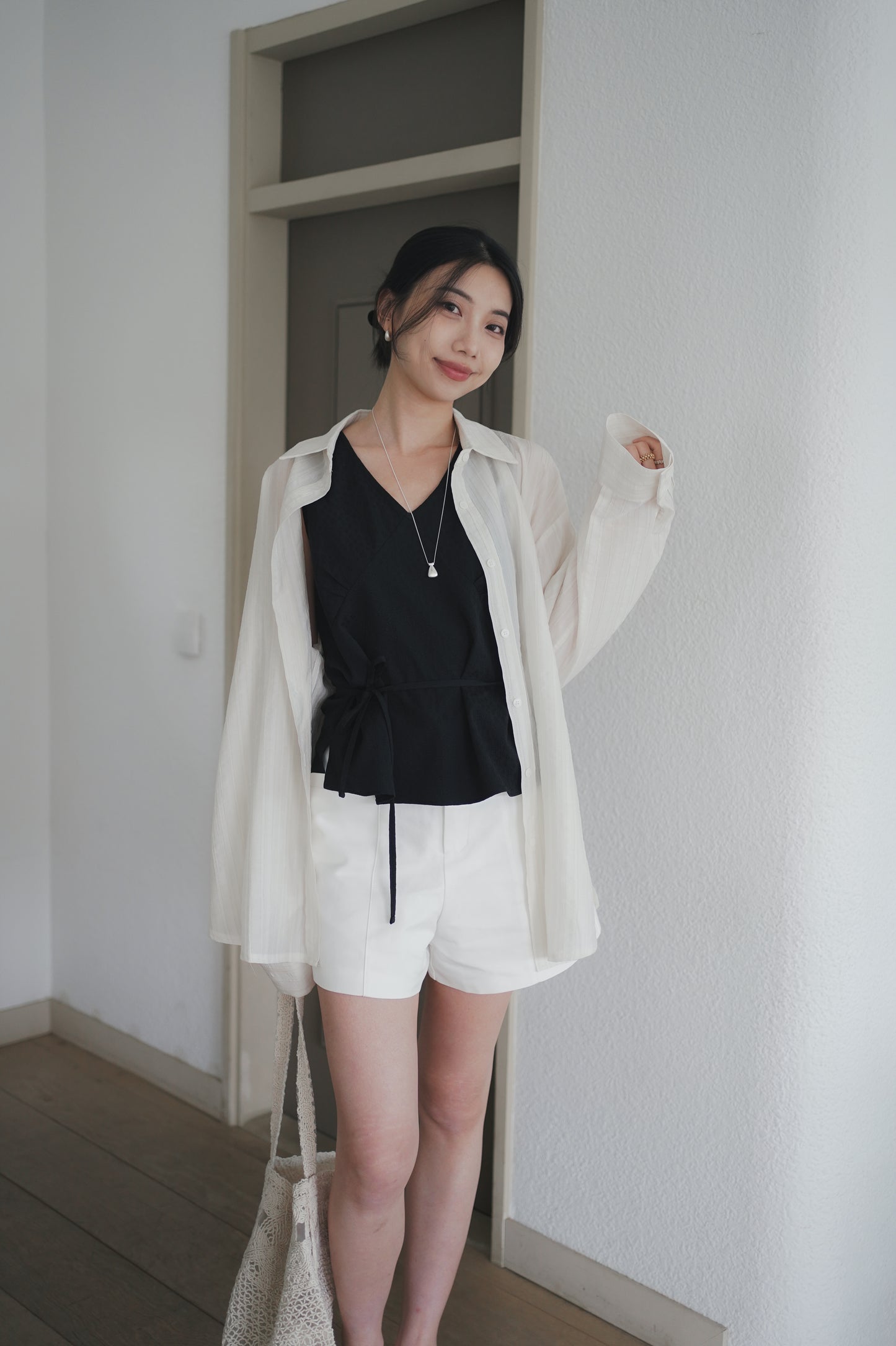 𝐌𝐚𝐲 〖日常免熨〗Lazy Summer Stripe Shirtᵇᵉˢᵗ ⁱᵗᵉᵐ