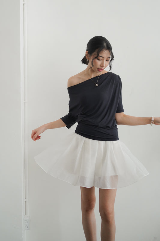 𝐀𝐮𝐭 【Kedi Made】 Lunare Drape Top