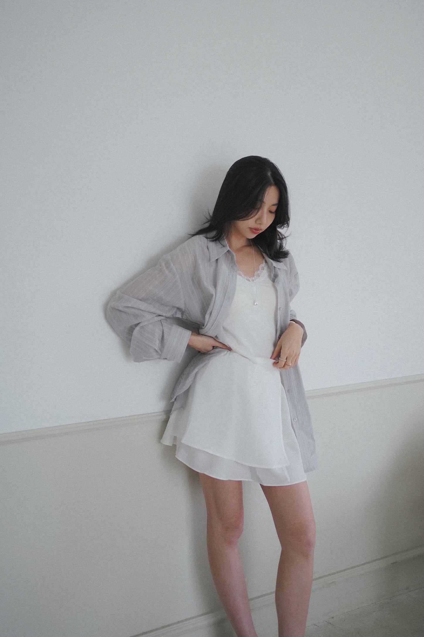 𝐌𝐚𝐲 〖日常免熨〗Lazy Summer Stripe Shirtᵇᵉˢᵗ ⁱᵗᵉᵐ