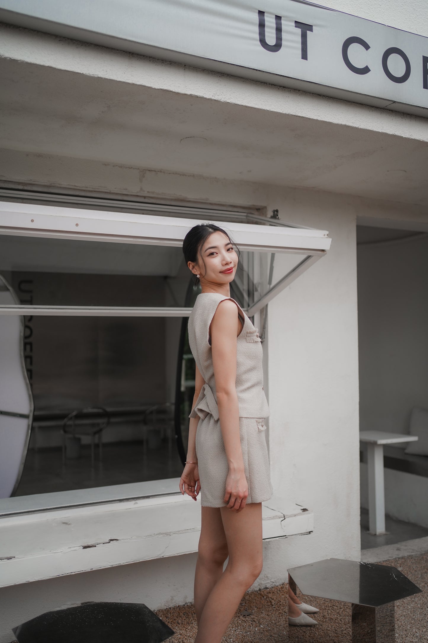 𝐌𝐚𝐫 Tweed Vest & Pants Set