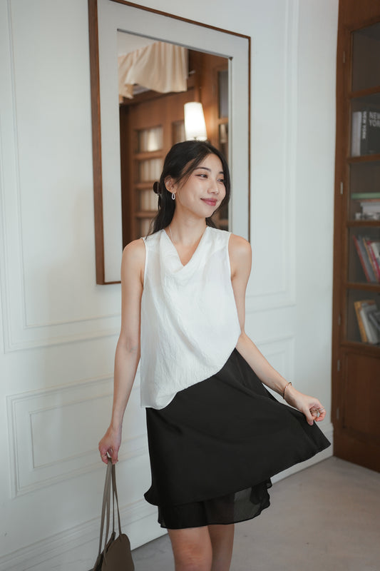 𝐉𝐮𝐧【Office Pick | 氣質中長裙 】 Double Layer Skirt