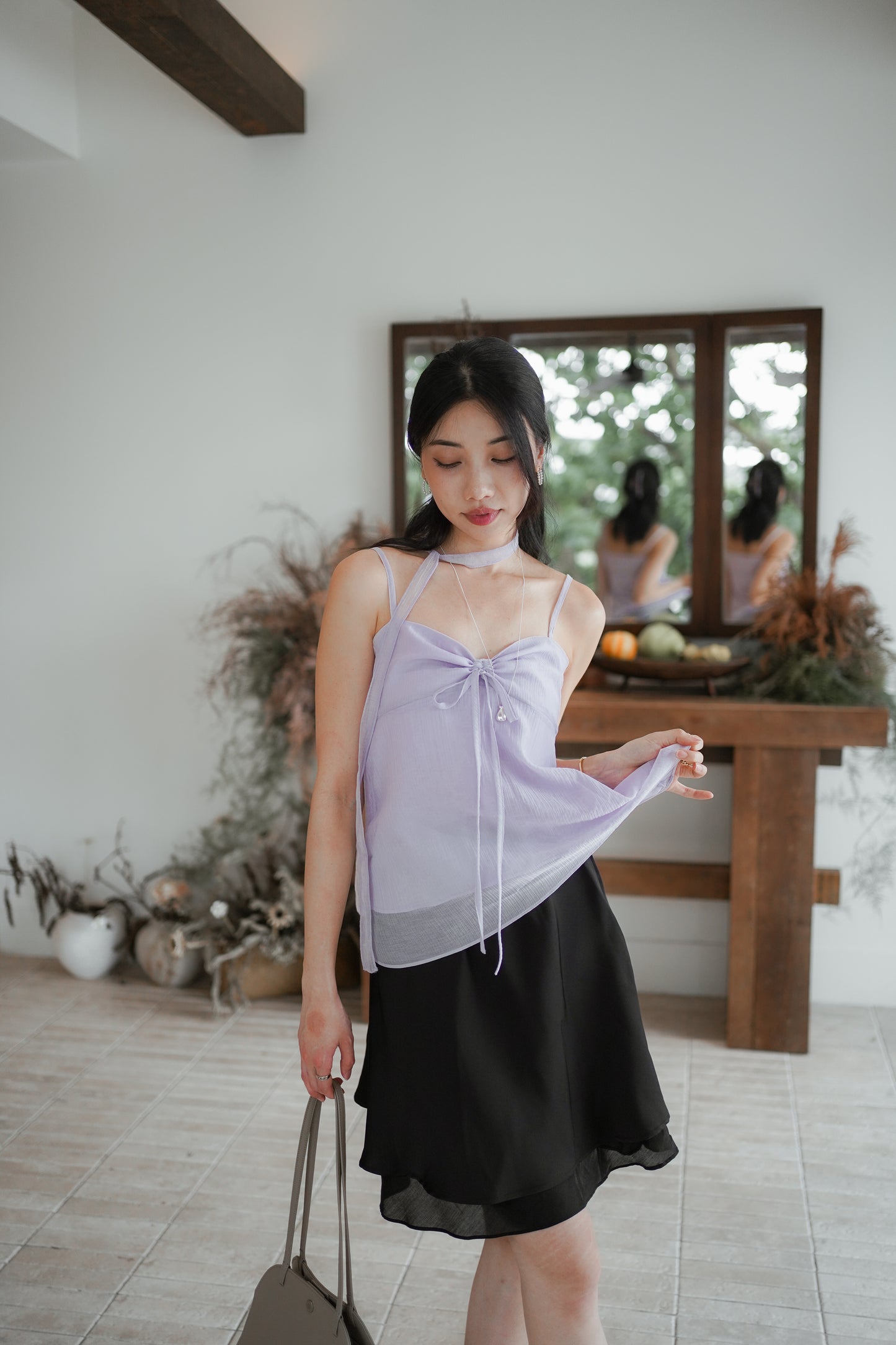 𝐉𝐮𝐧【Office Pick | 氣質中長裙 】 Double Layer Skirt