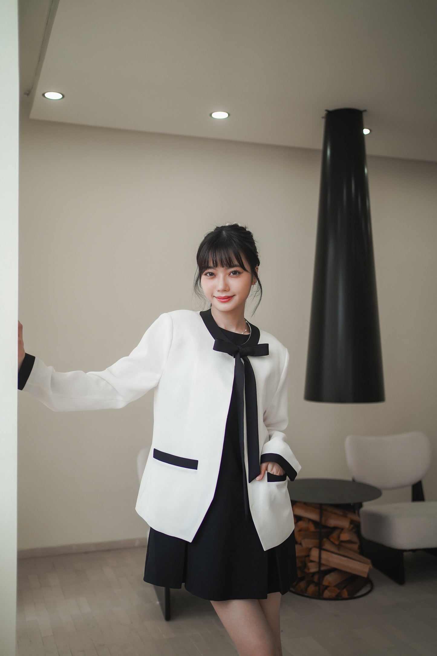 𝐌𝐚𝐫 Ribbon Monotone Jacket