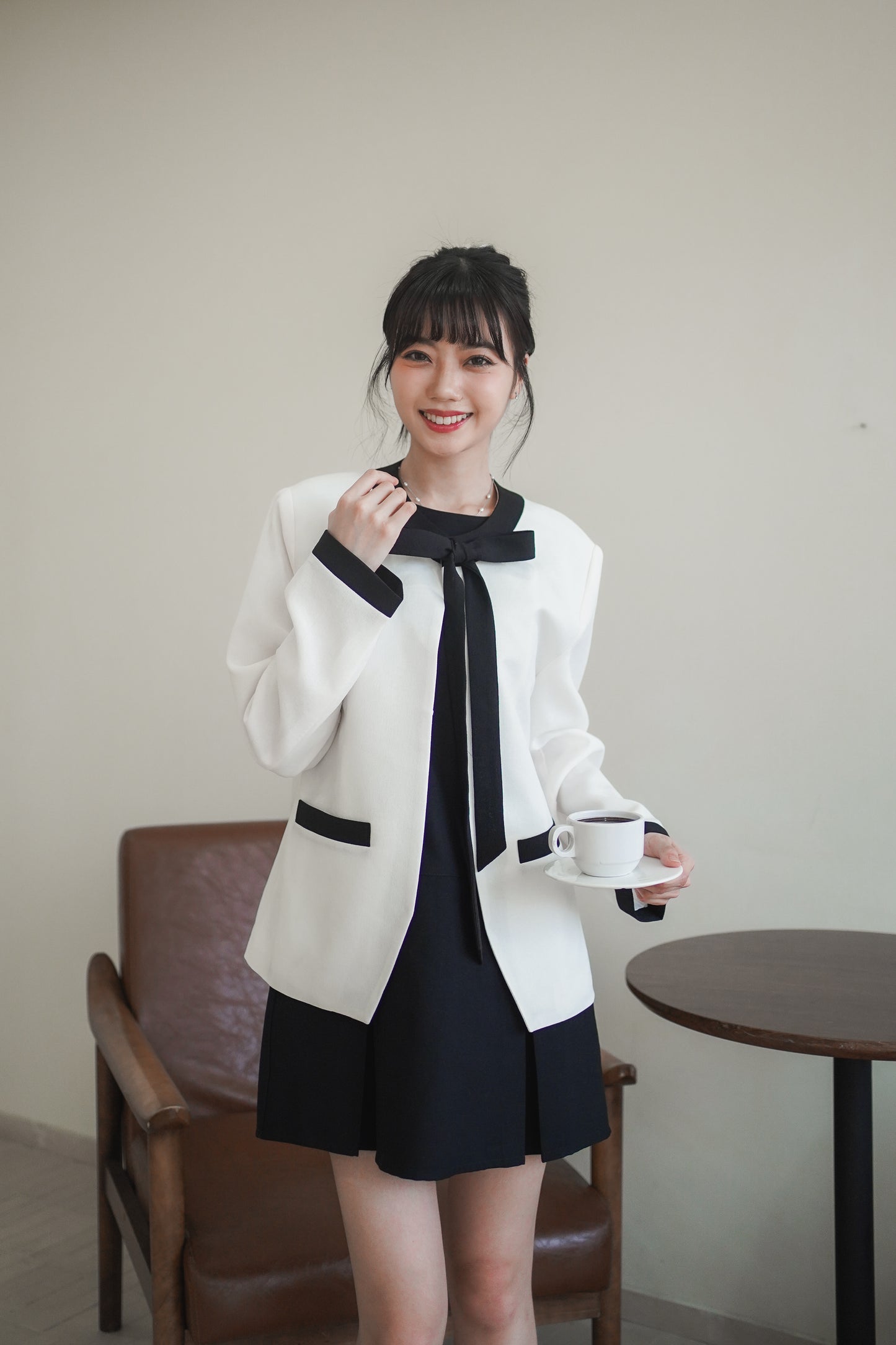 𝐌𝐚𝐫 Ribbon Monotone Jacket