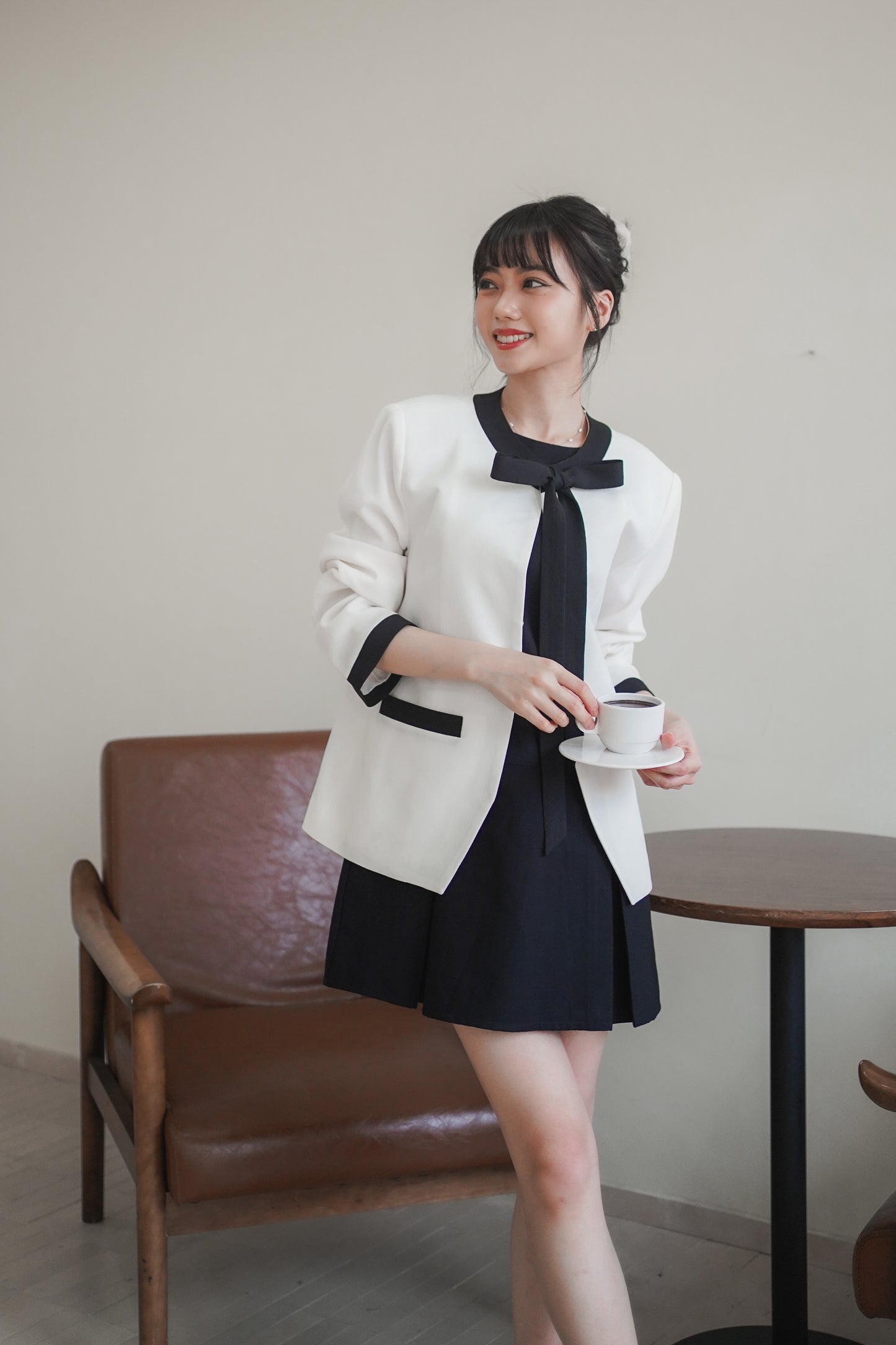 𝐌𝐚𝐫 Ribbon Monotone Jacket