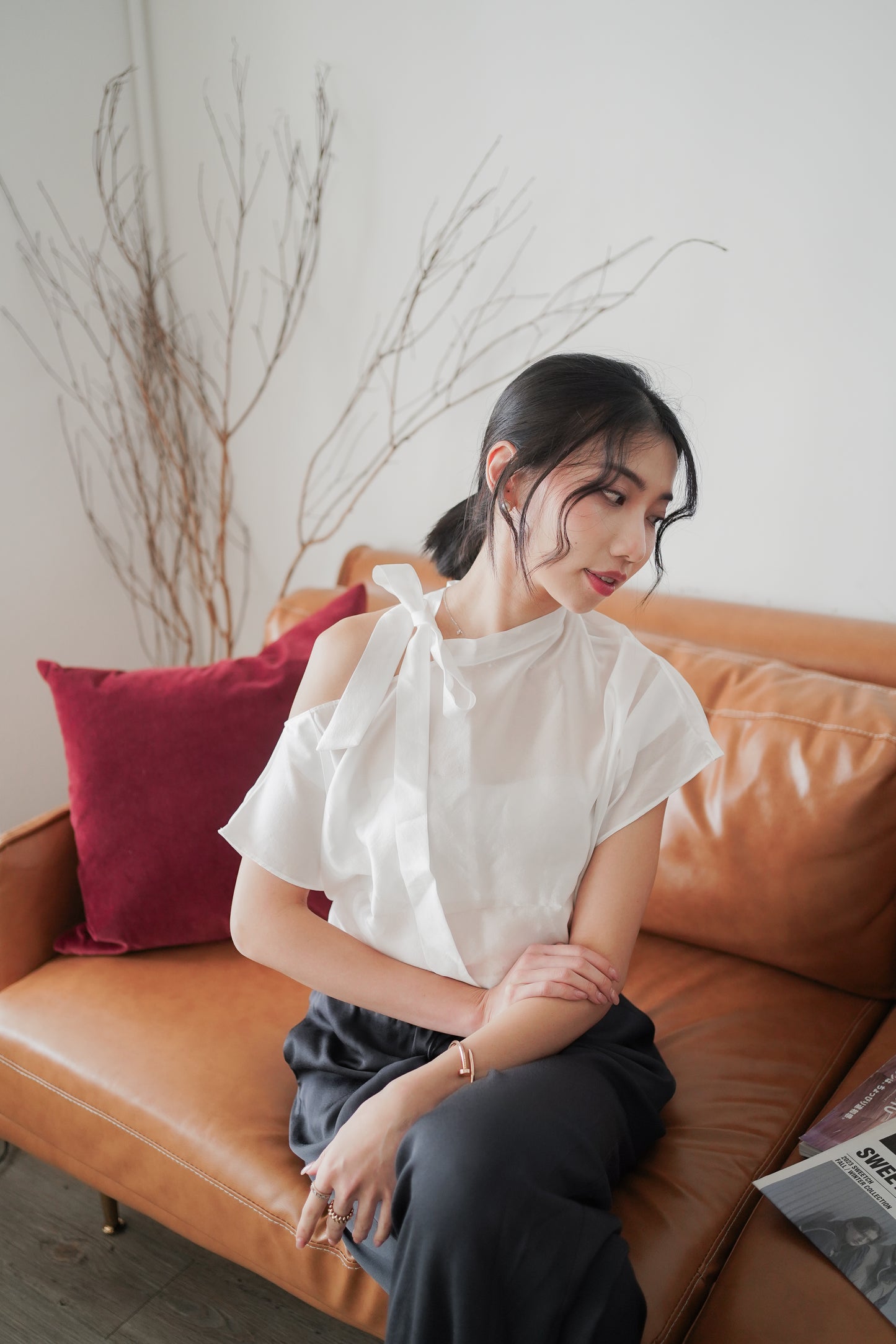 𝐉𝐮𝐥 Ballet Tie Blouse ᵇᵉˢᵗ ⁱᵗᵉᵐ