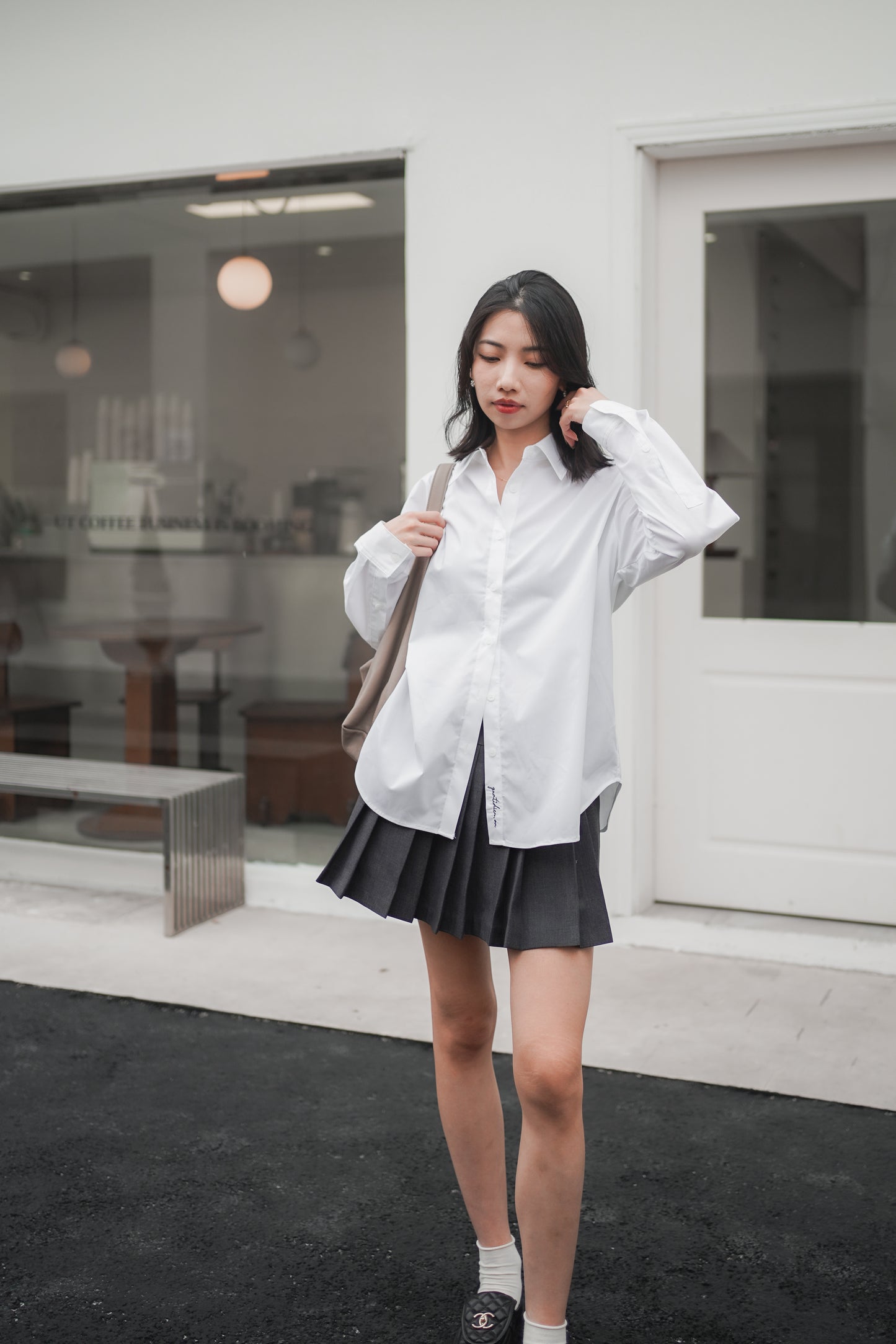 𝐌𝐚𝐫 Low-rise Mini Pleated Skort