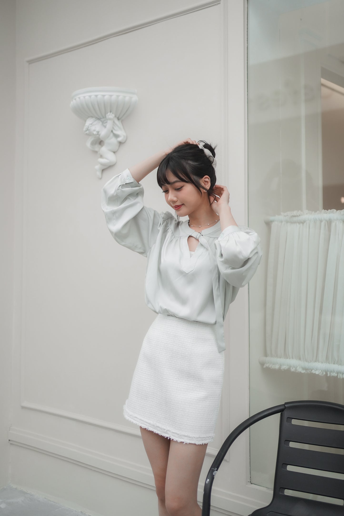 𝐌𝐚𝐫 Buckle Blouse