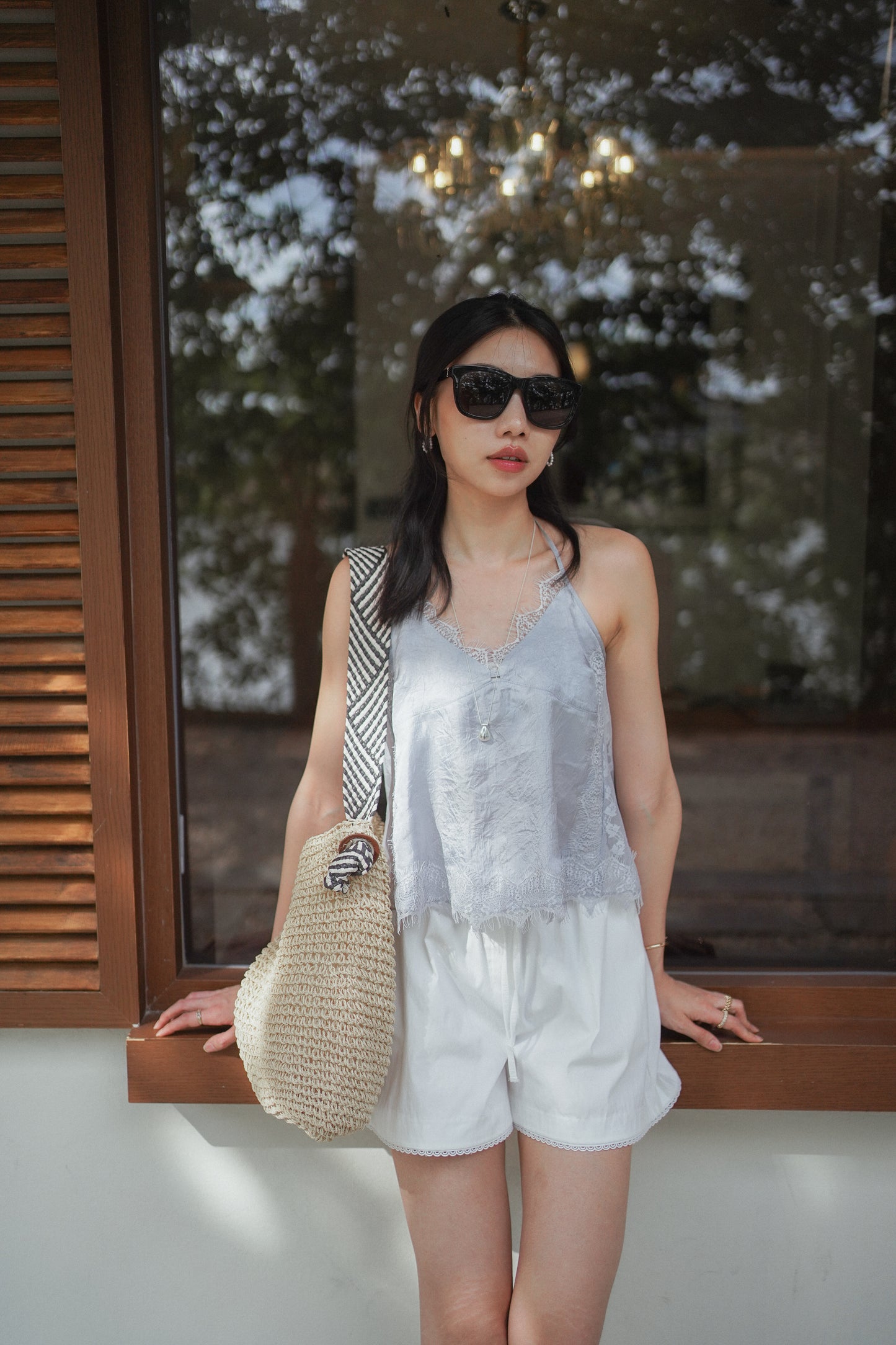 𝐉𝐮𝐧 Woven Bloom Bag