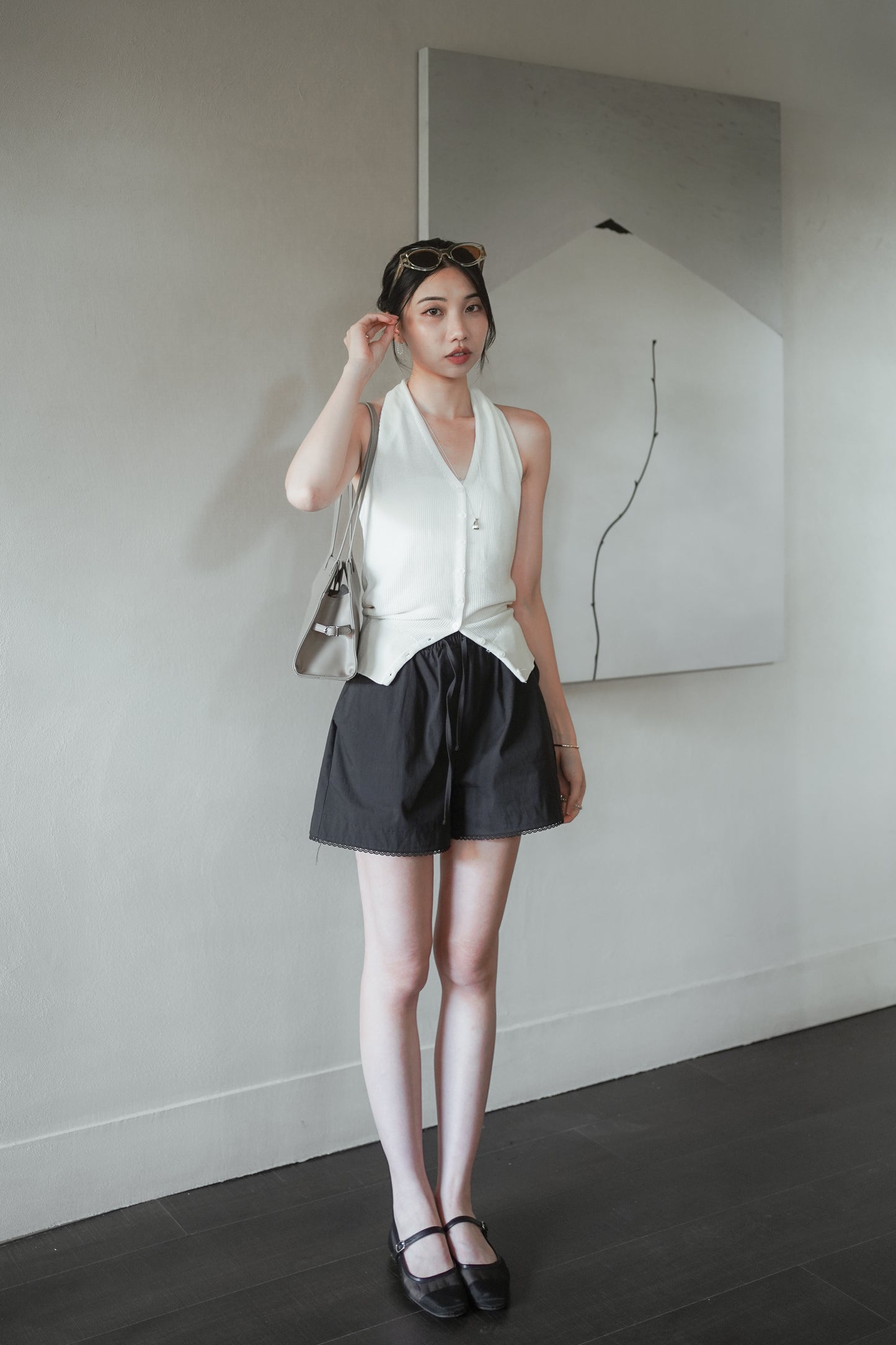𝐉𝐮𝐧 Knitted Halter Neck