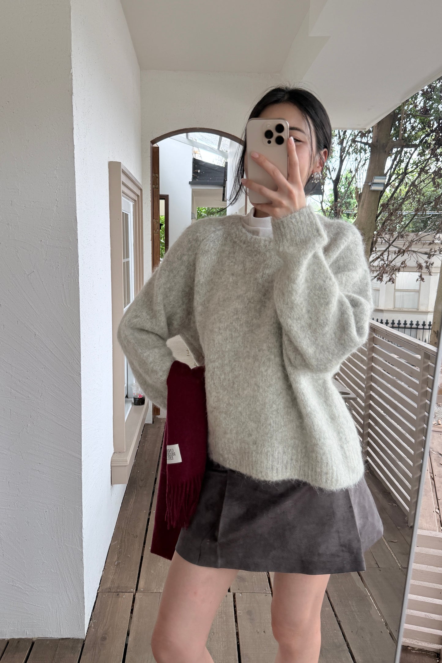 𝐃𝐞𝐜 Swatch Wool Scarf