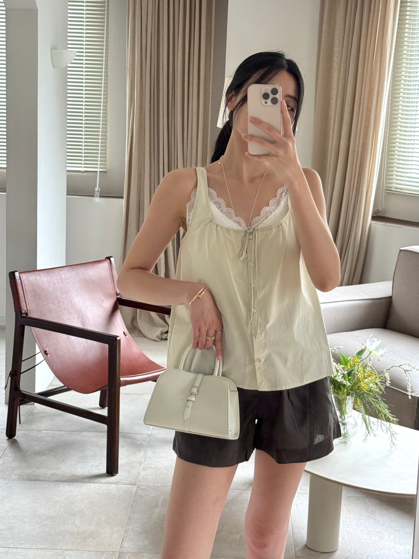 ᴊᴜʟ ꜱᴀʟᴇ ✨ Cotton-Tie Ribbon Vest