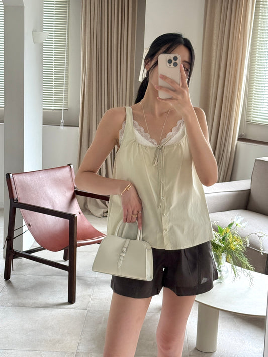 ᴊᴜʟ ꜱᴀʟᴇ ✨ Cotton-Tie Ribbon Vest
