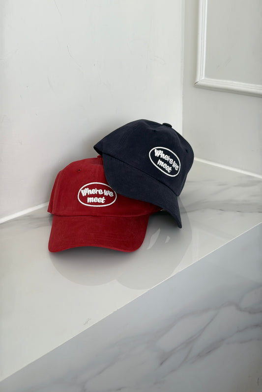 𝐀𝐮𝐭 “Where We Meet” Logo Cap 09.01