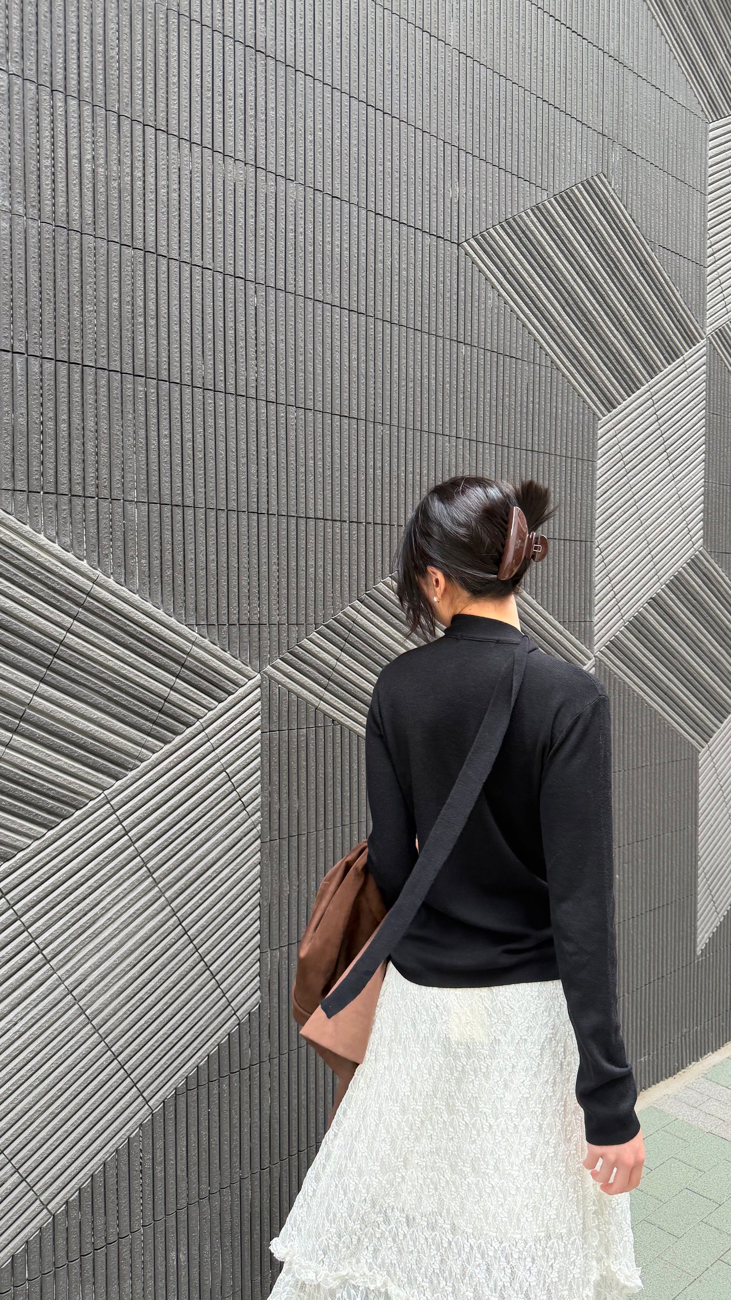 𝐍𝐨𝐯🇰🇷 Draped Scarf-Neck Knit