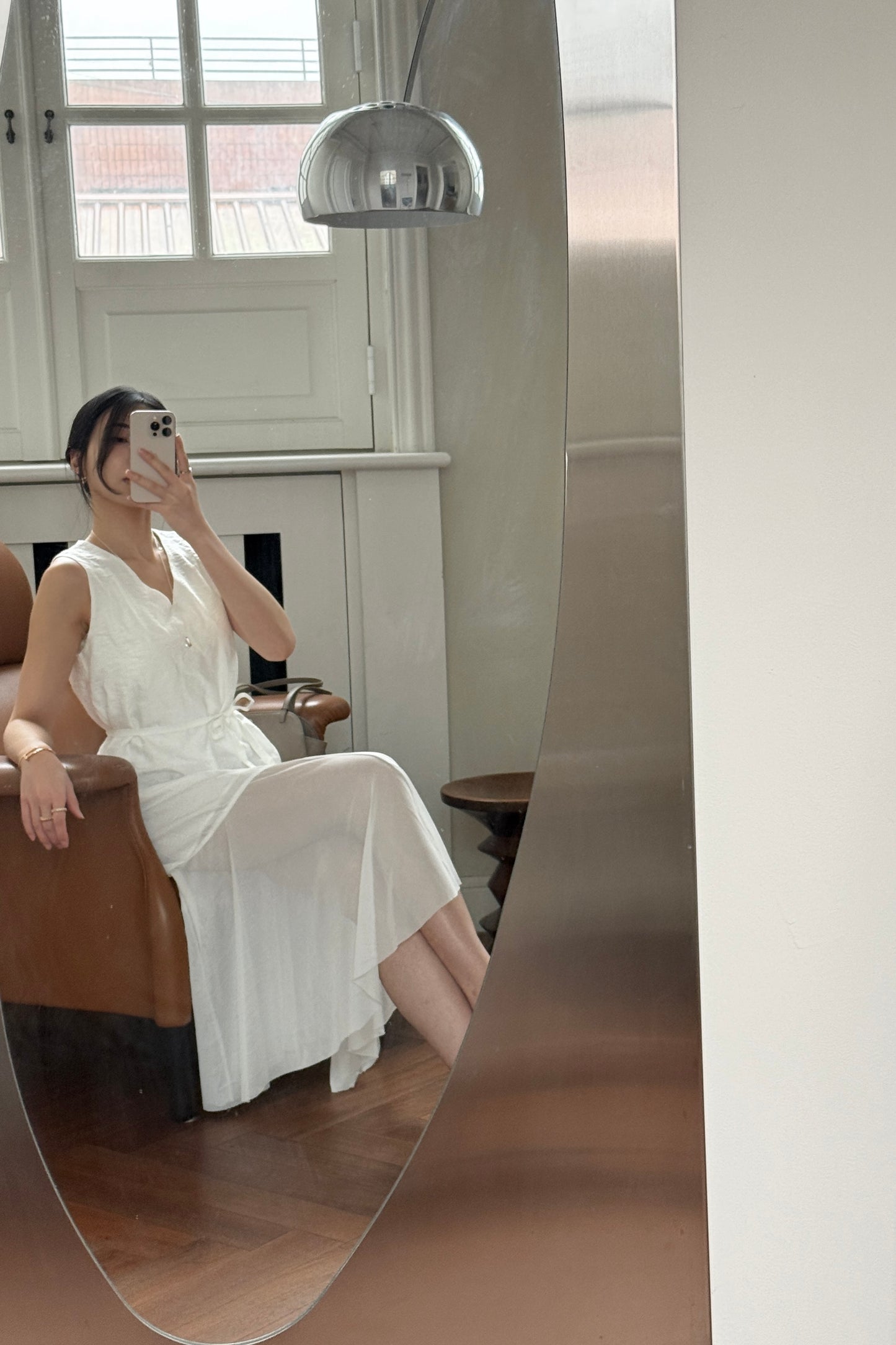 𝐌𝐚𝐲 〖夏日透明感〗 Sheer Flare Panel Dress