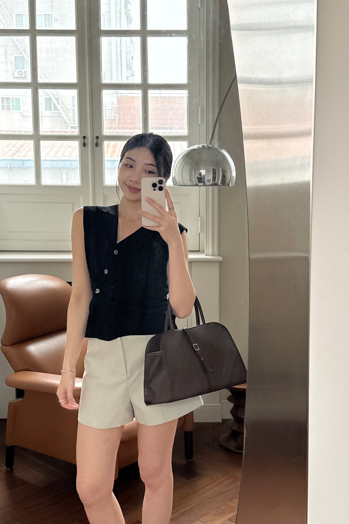 𝐌𝐚𝐲 〖Office Pick | 免熨〗Drape Scarf Twist Vestᵇᵉˢᵗ ⁱᵗᵉᵐ