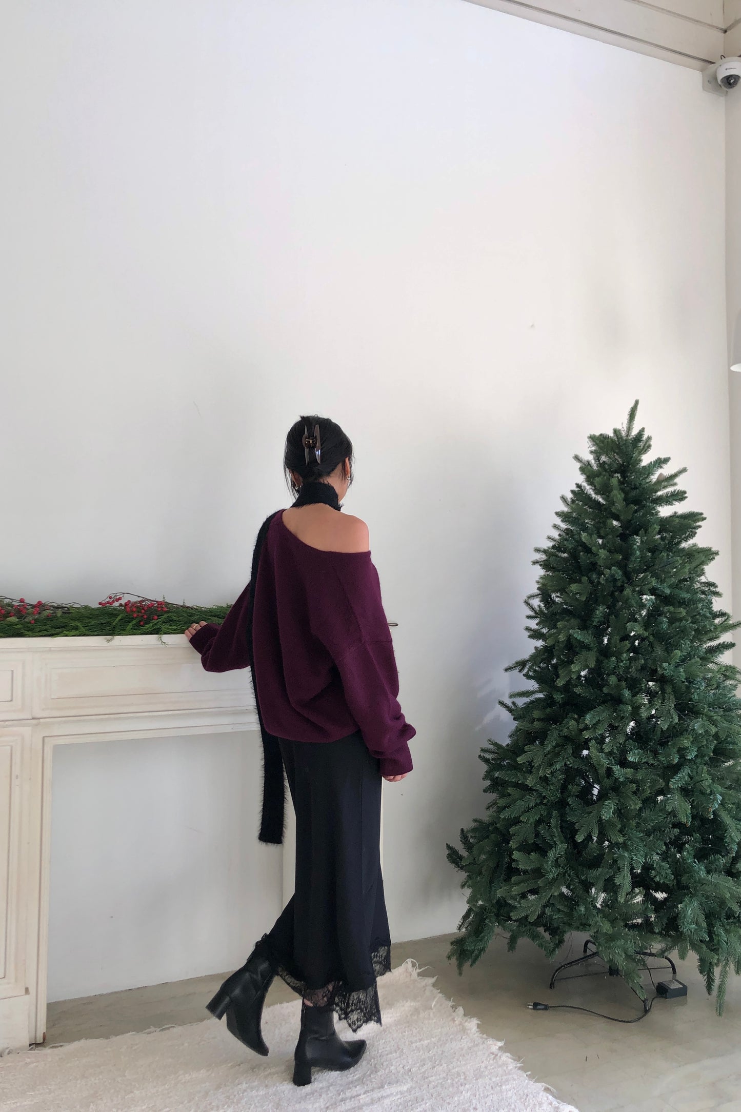 𝐍𝐨𝐯🇰🇷 Lace Hem Slip Skirt