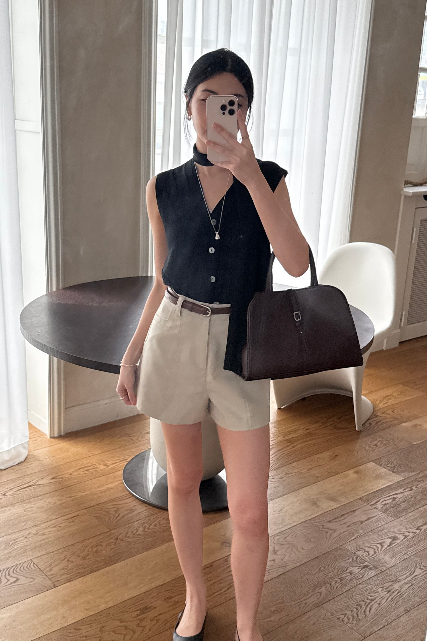 𝐌𝐚𝐲 〖Office Pick | 免熨〗Drape Scarf Twist Vestᵇᵉˢᵗ ⁱᵗᵉᵐ