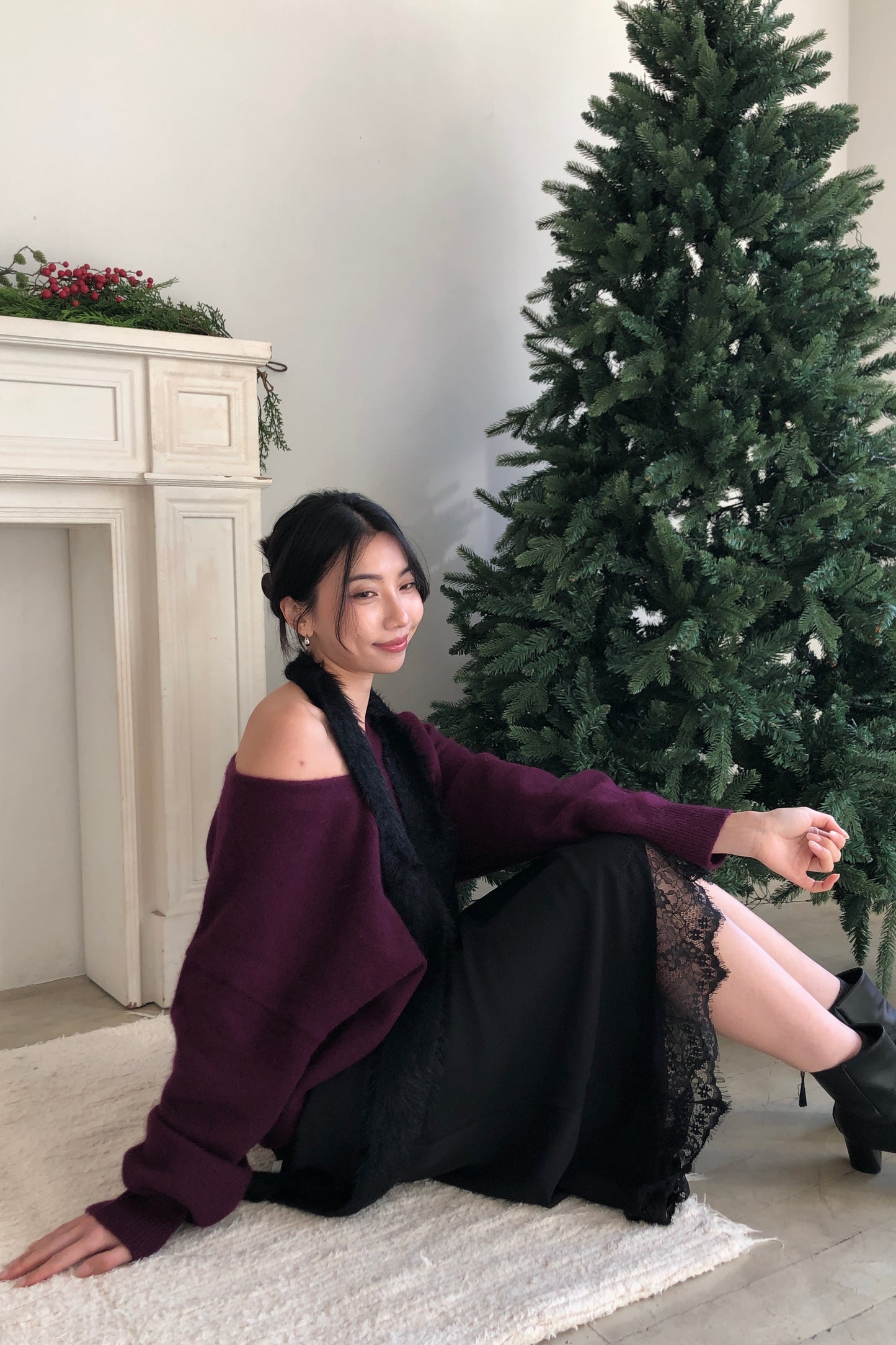 𝐍𝐨𝐯🇰🇷 Lace Hem Slip Skirt