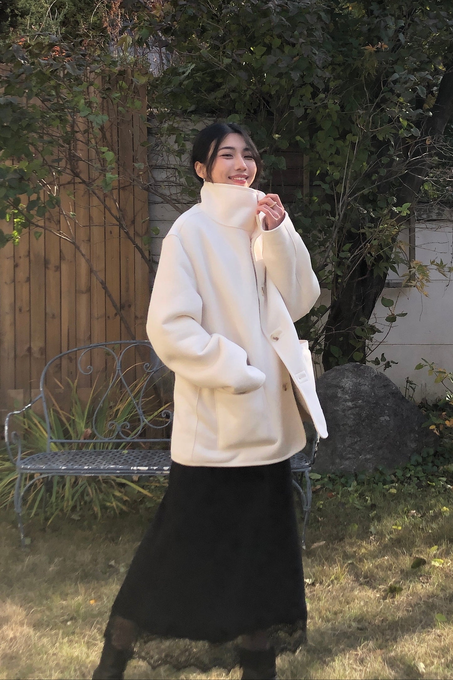 𝐍𝐨𝐯🇰🇷 Dual-Side Fleece Coat ᵇᵉˢᵗ ⁱᵗᵉᵐ