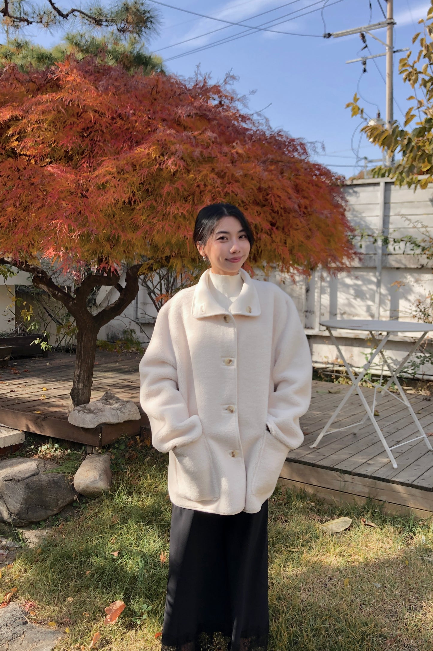 𝐍𝐨𝐯🇰🇷 Dual-Side Fleece Coat ᵇᵉˢᵗ ⁱᵗᵉᵐ