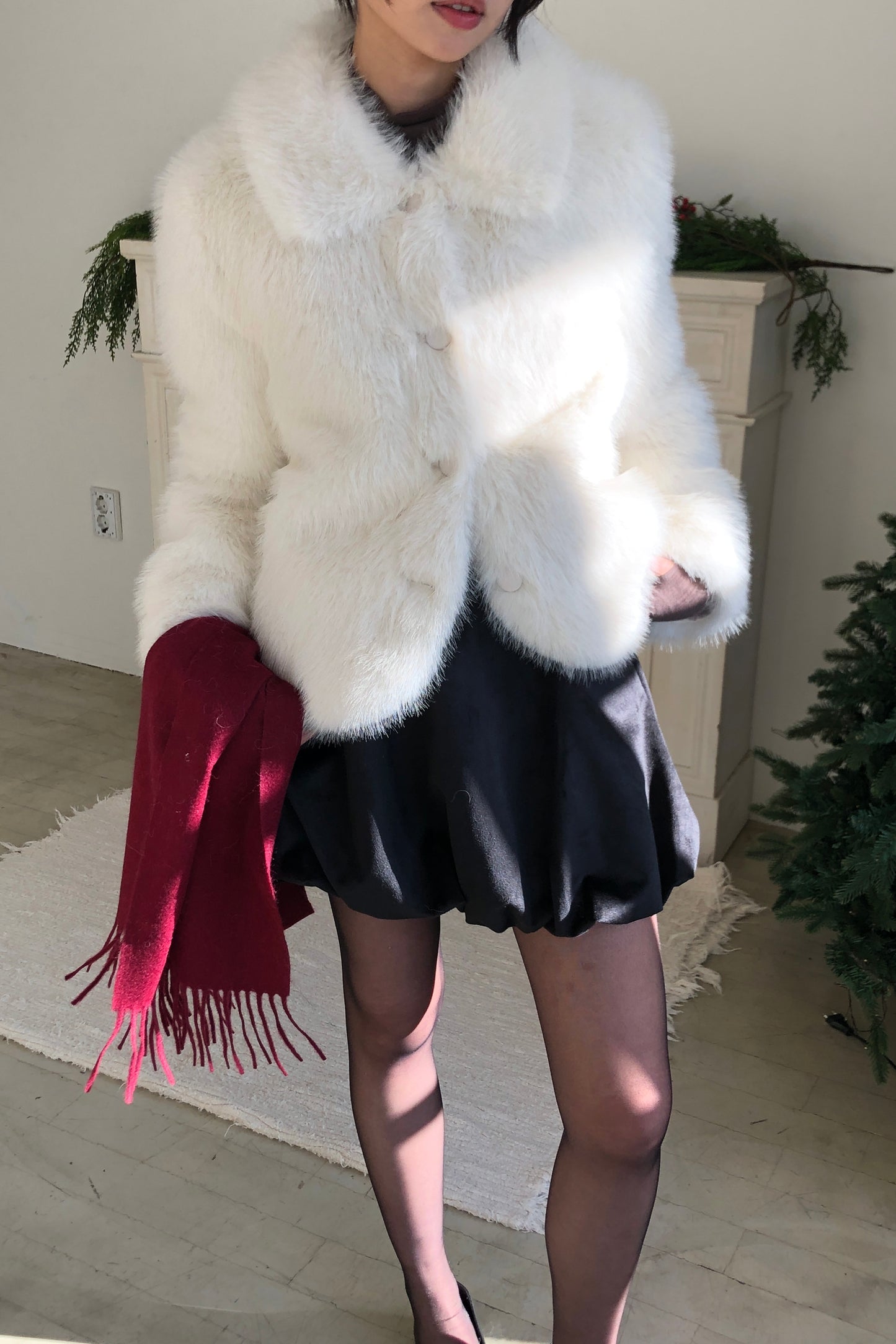 𝐍𝐨𝐯🇰🇷 Winter Cloud Fur Jacket