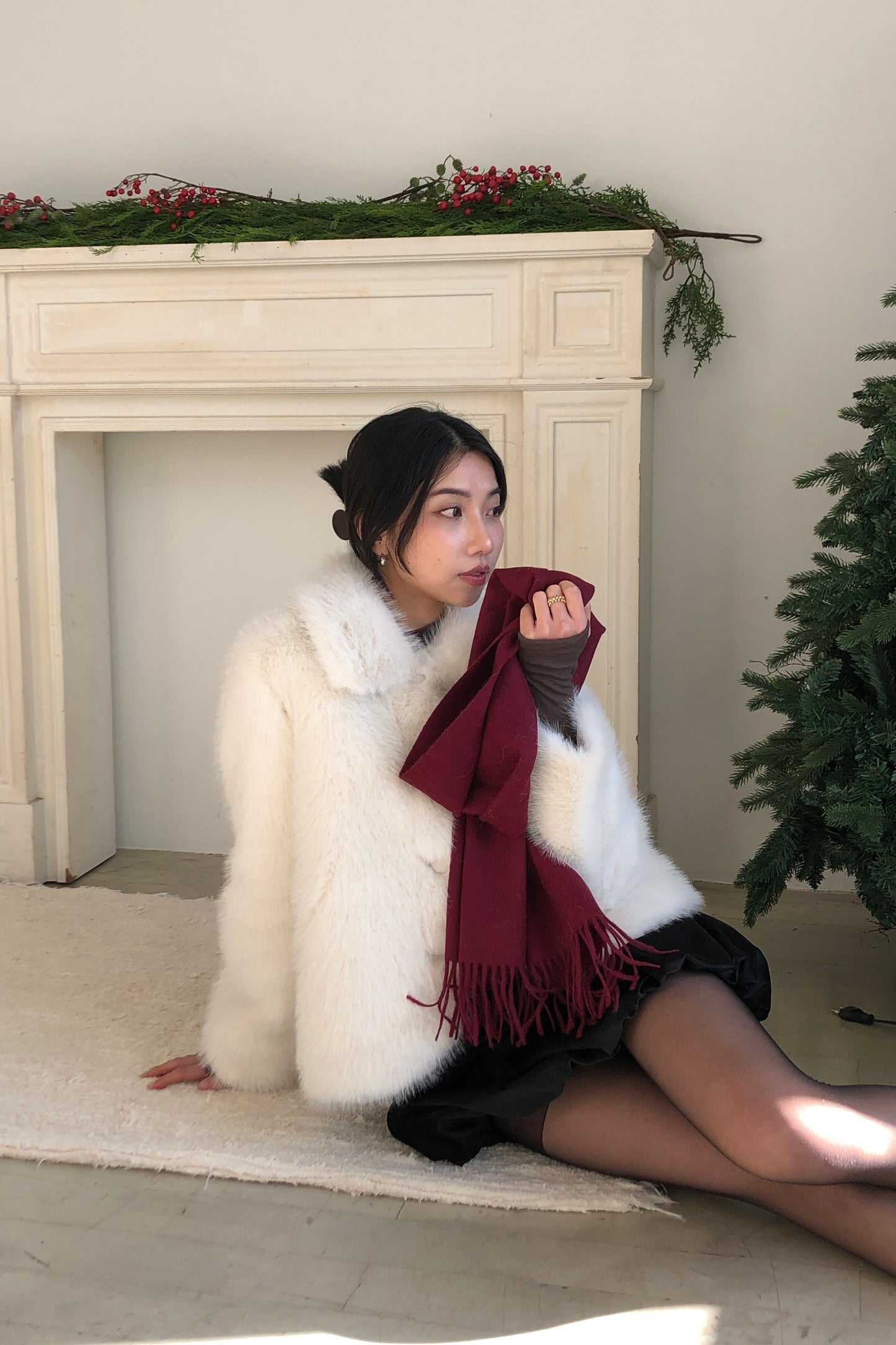 𝐍𝐨𝐯🇰🇷 Winter Cloud Fur Jacket