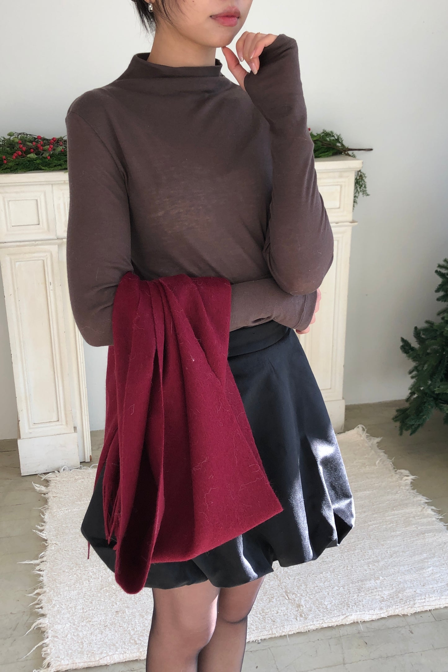 【打底＋外套保暖set】Wool Coat Set & Merino Tencel Top Combo〖原價1960〗