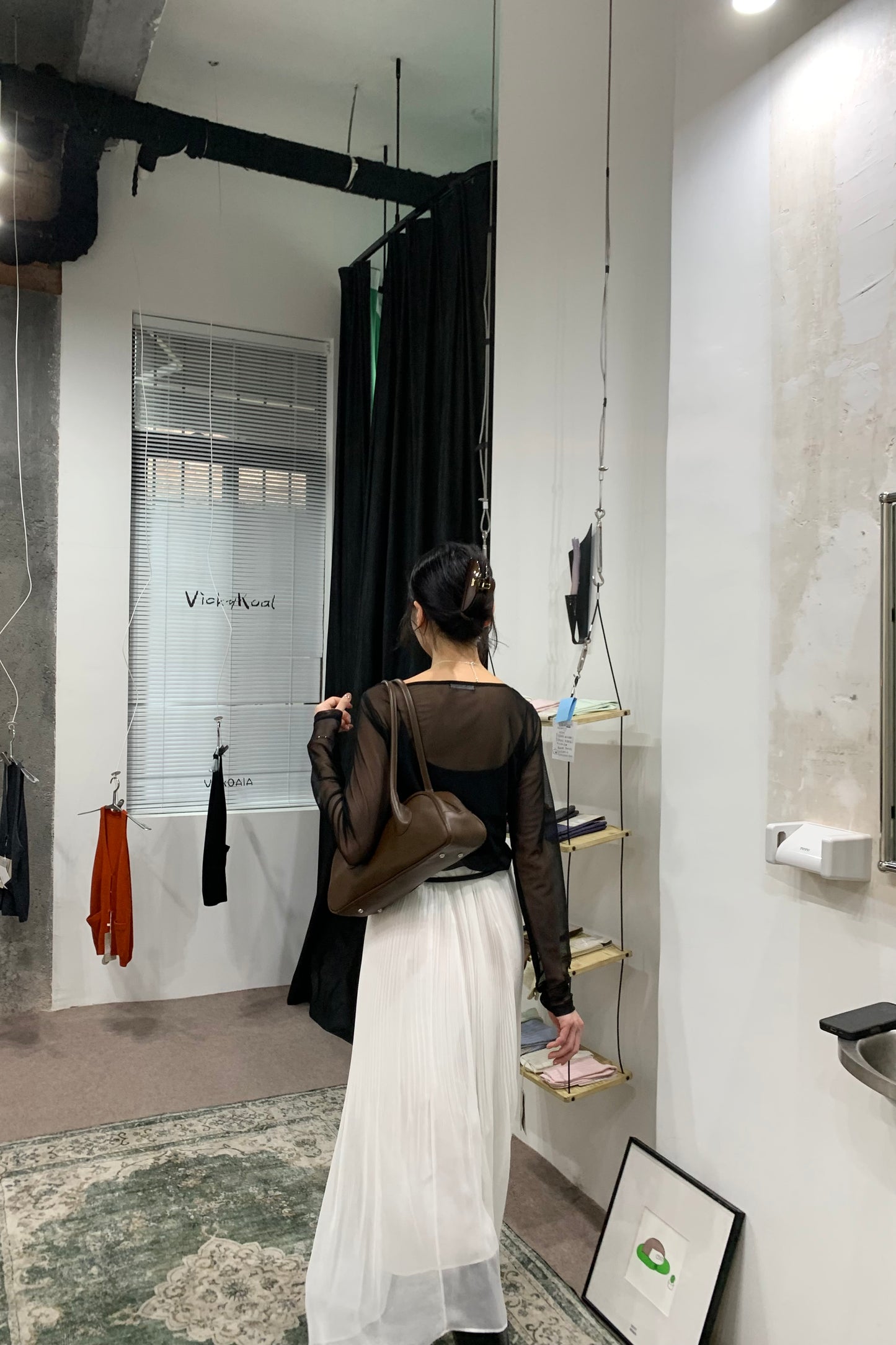 𝐒𝐞𝐩🇰🇷 Sheer Veil Shirt