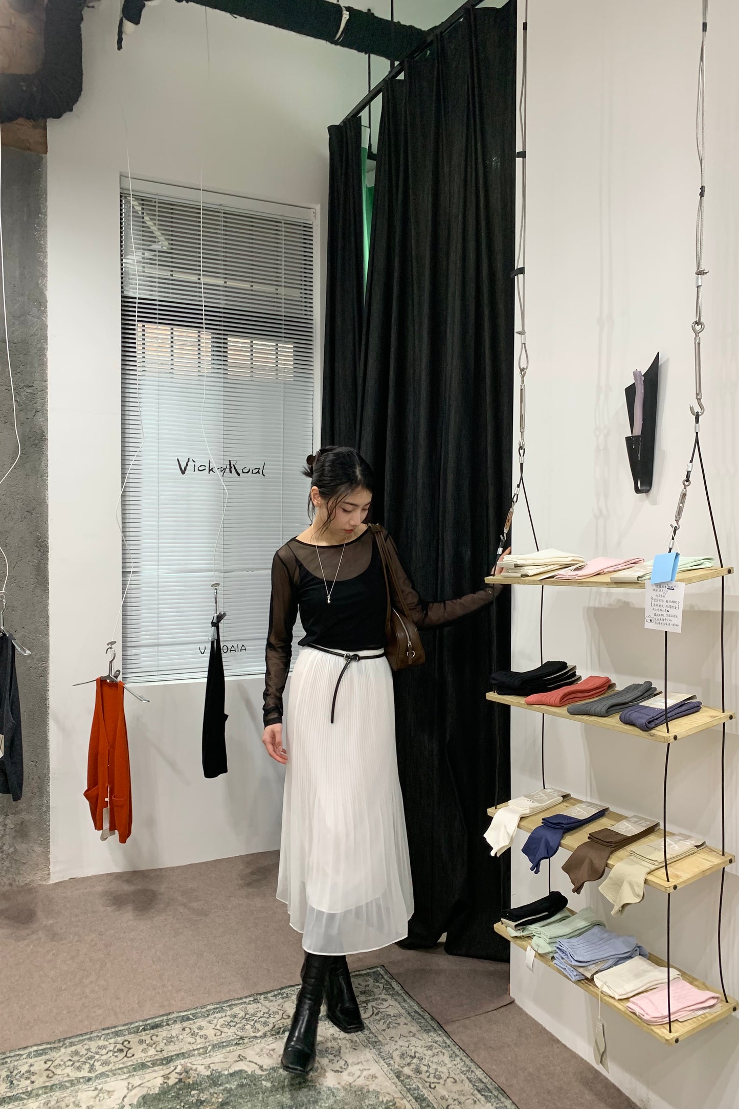 𝐒𝐞𝐩🇰🇷 Sheer Veil Shirt