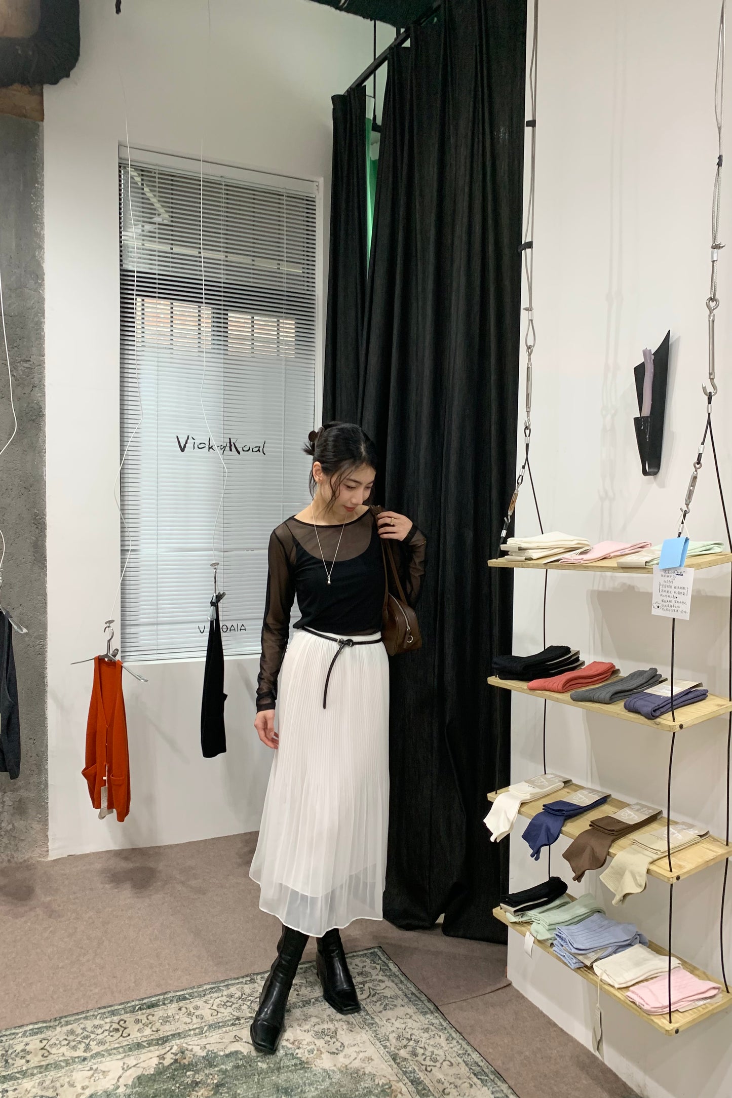 𝐒𝐞𝐩🇰🇷 Sheer Veil Shirt