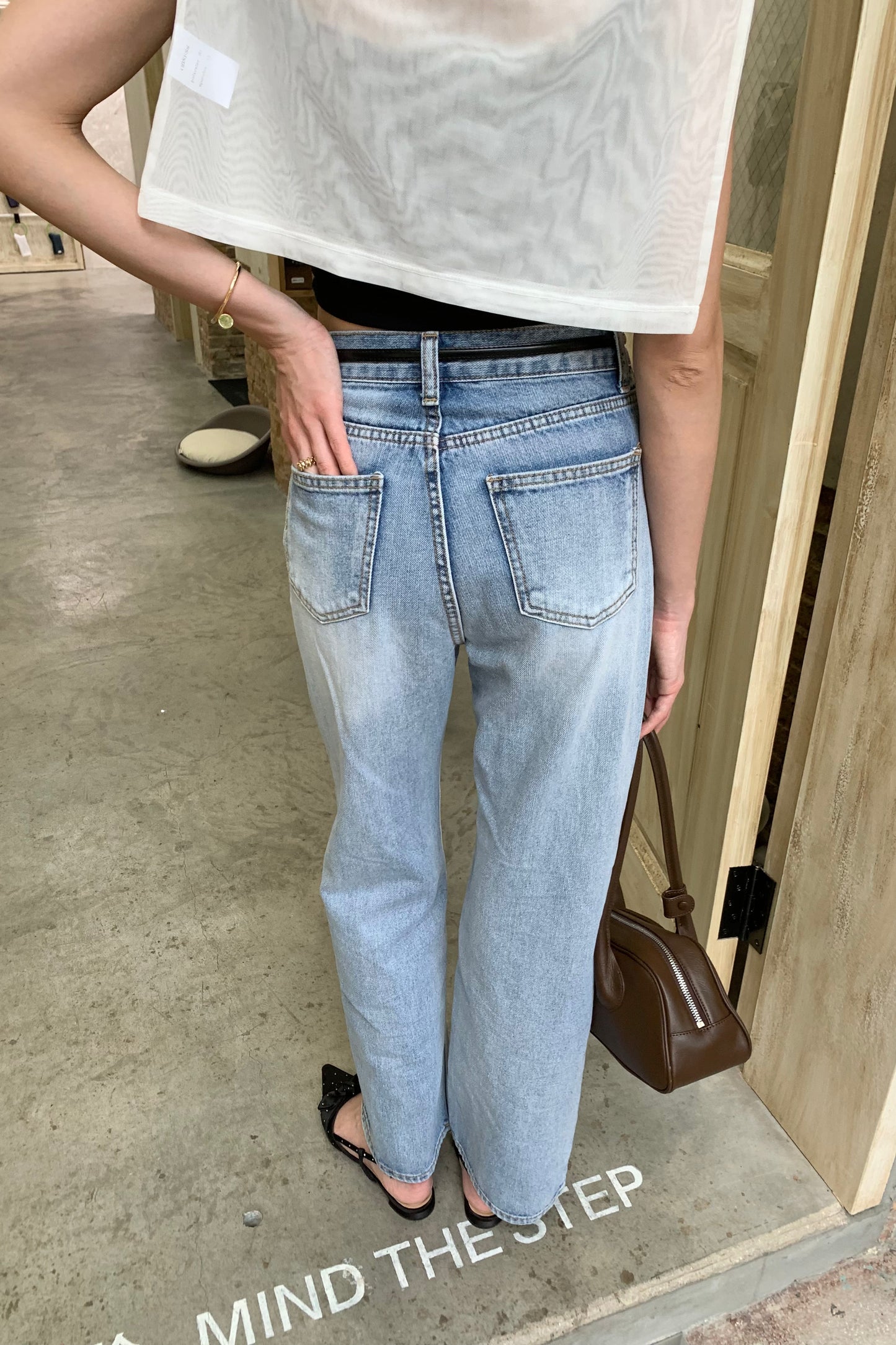 𝐒𝐞𝐩🇰🇷 Azure Straight Denim