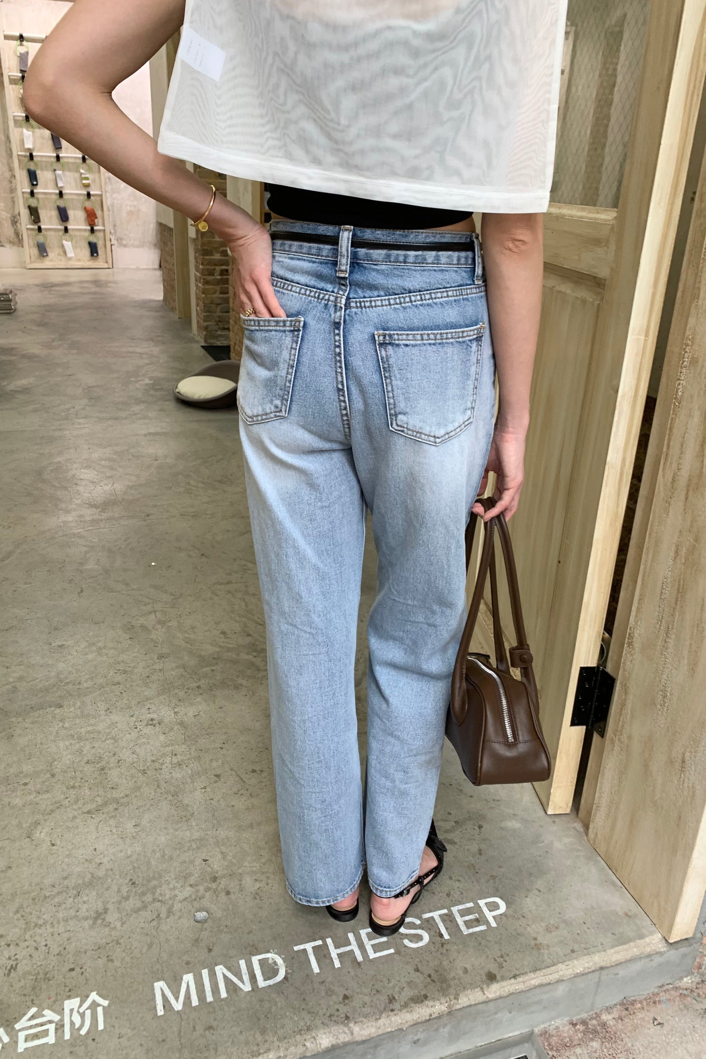 𝐒𝐞𝐩🇰🇷 Azure Straight Denim