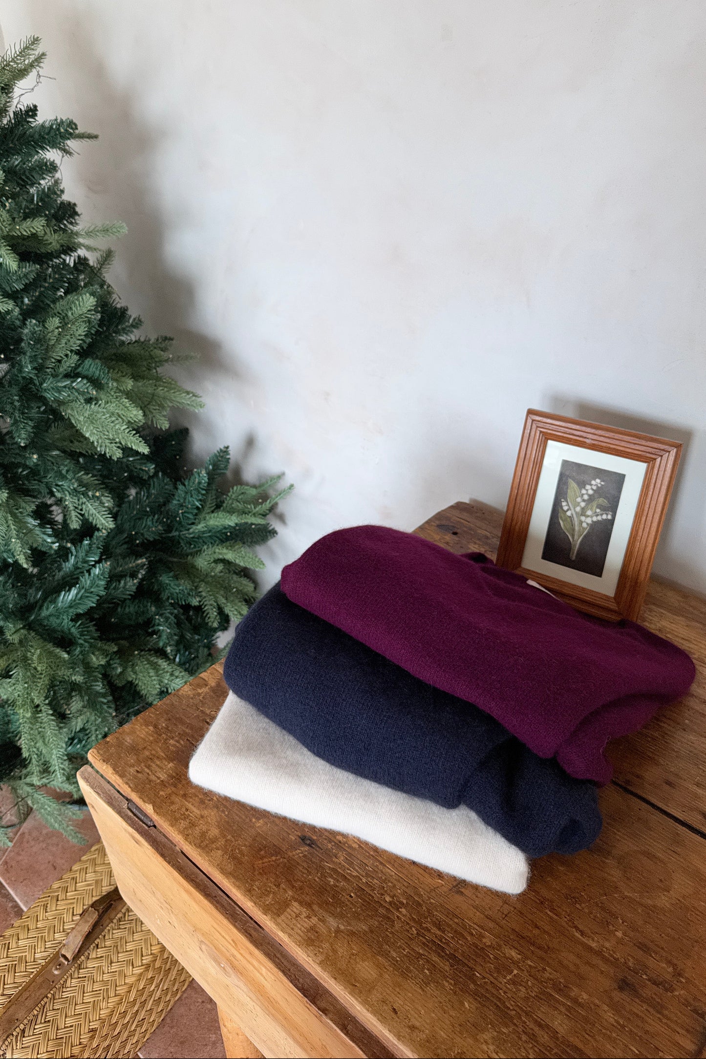 𝐃𝐞𝐜 Raccoon Wool Soft V-Knit【超親膚浣熊毛！】